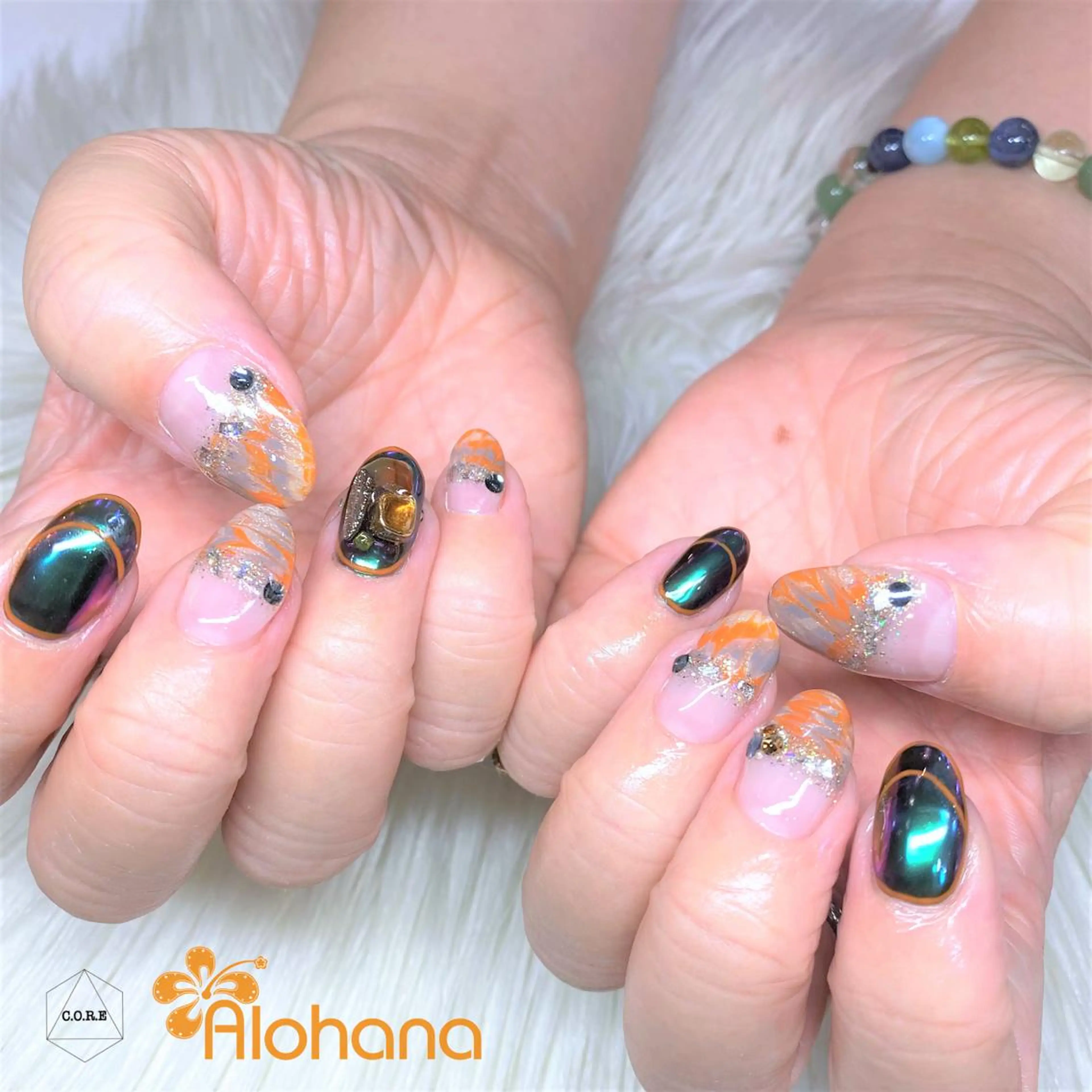 ネイル ハンドネイル Alohana所属・Alohana Minaのネイルデザイン