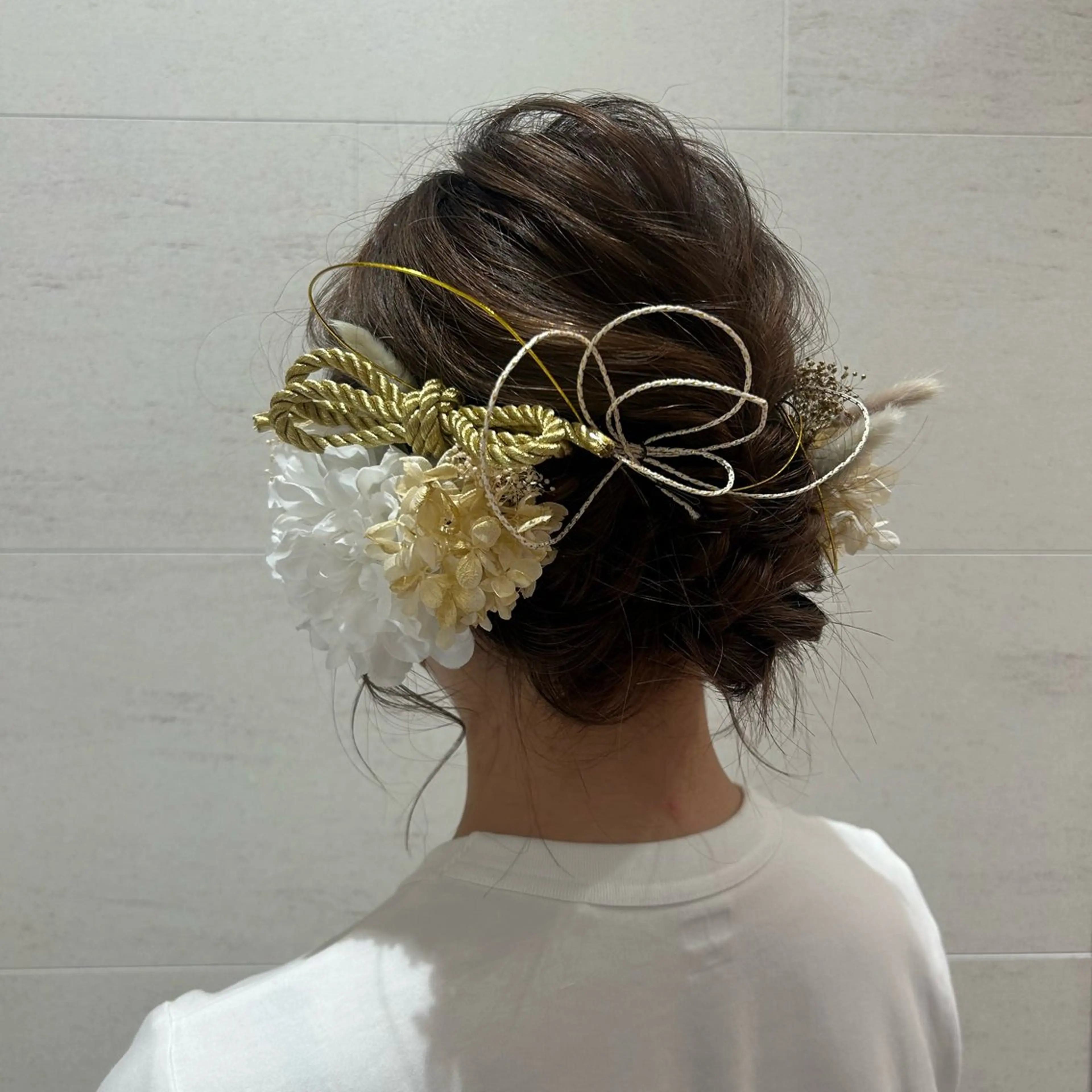 ミディアム レナークウィズ　北川 愛璃のヘアスタイル