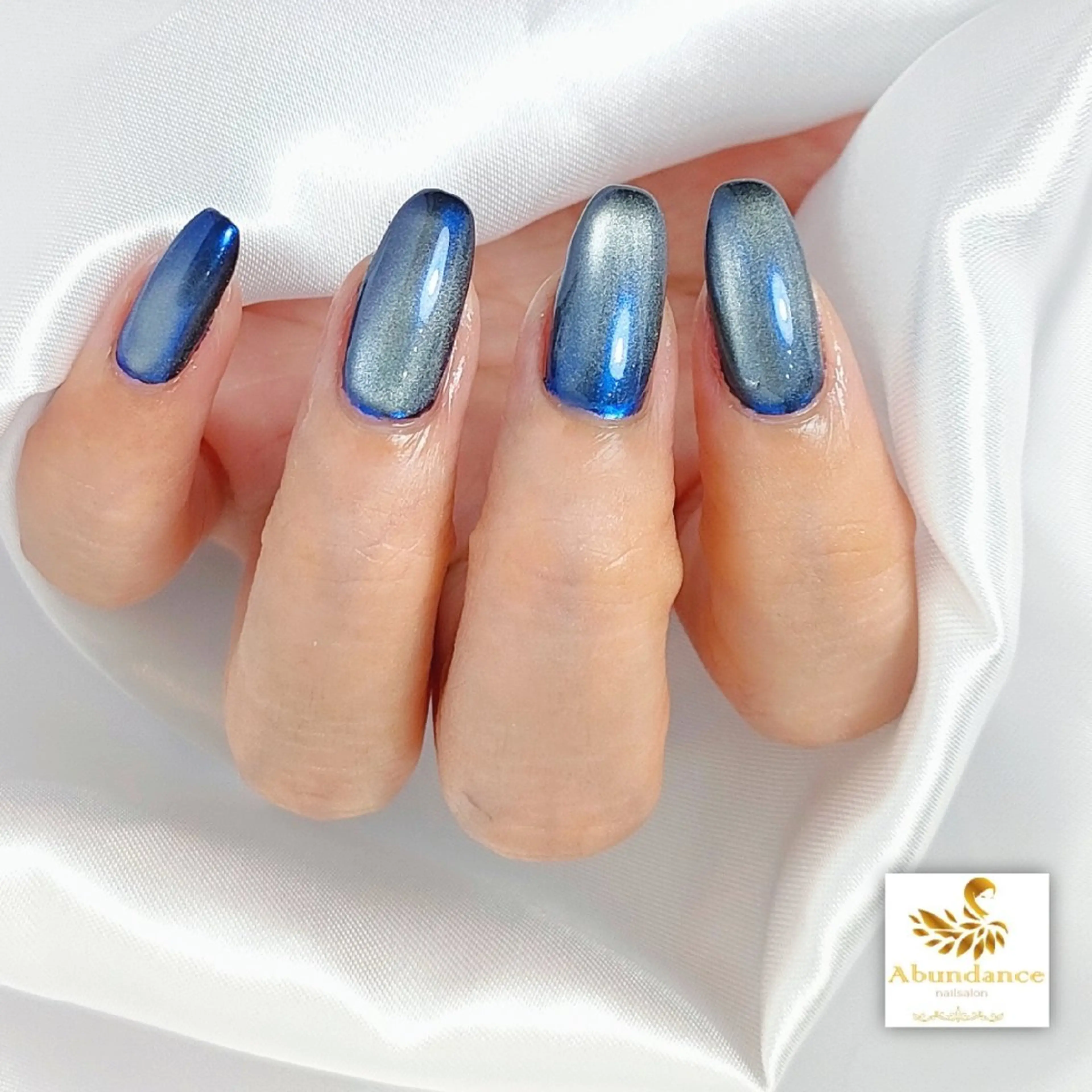 ネイル マグネットネイル ワンカラーネイル ハンドネイル 完全予約制個室サロン Abundancesのネイルデザイン