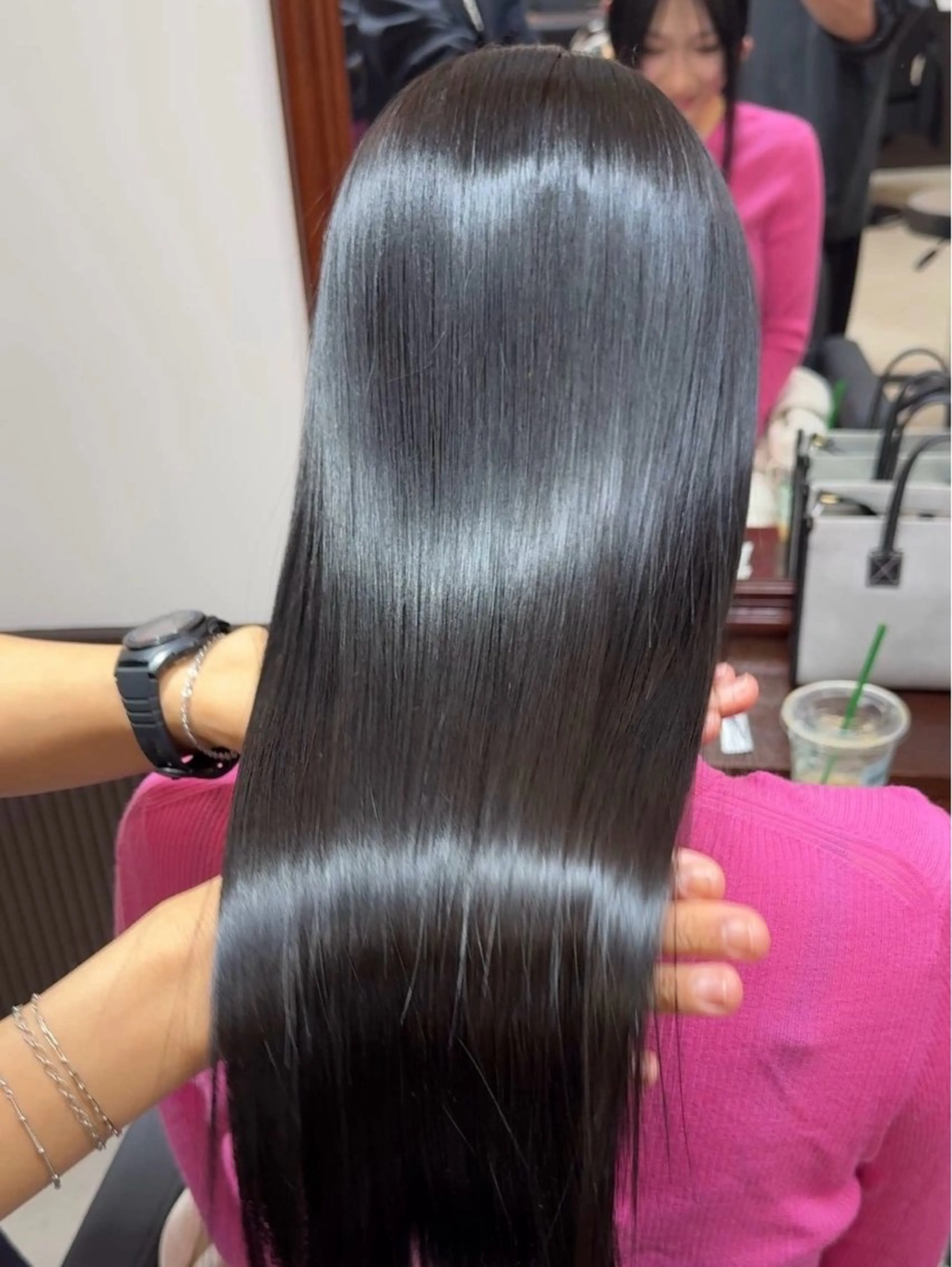 ロング トリートメント トリートメント 【シクネ】ユウダイ お顔まわりカット💎のヘアスタイル