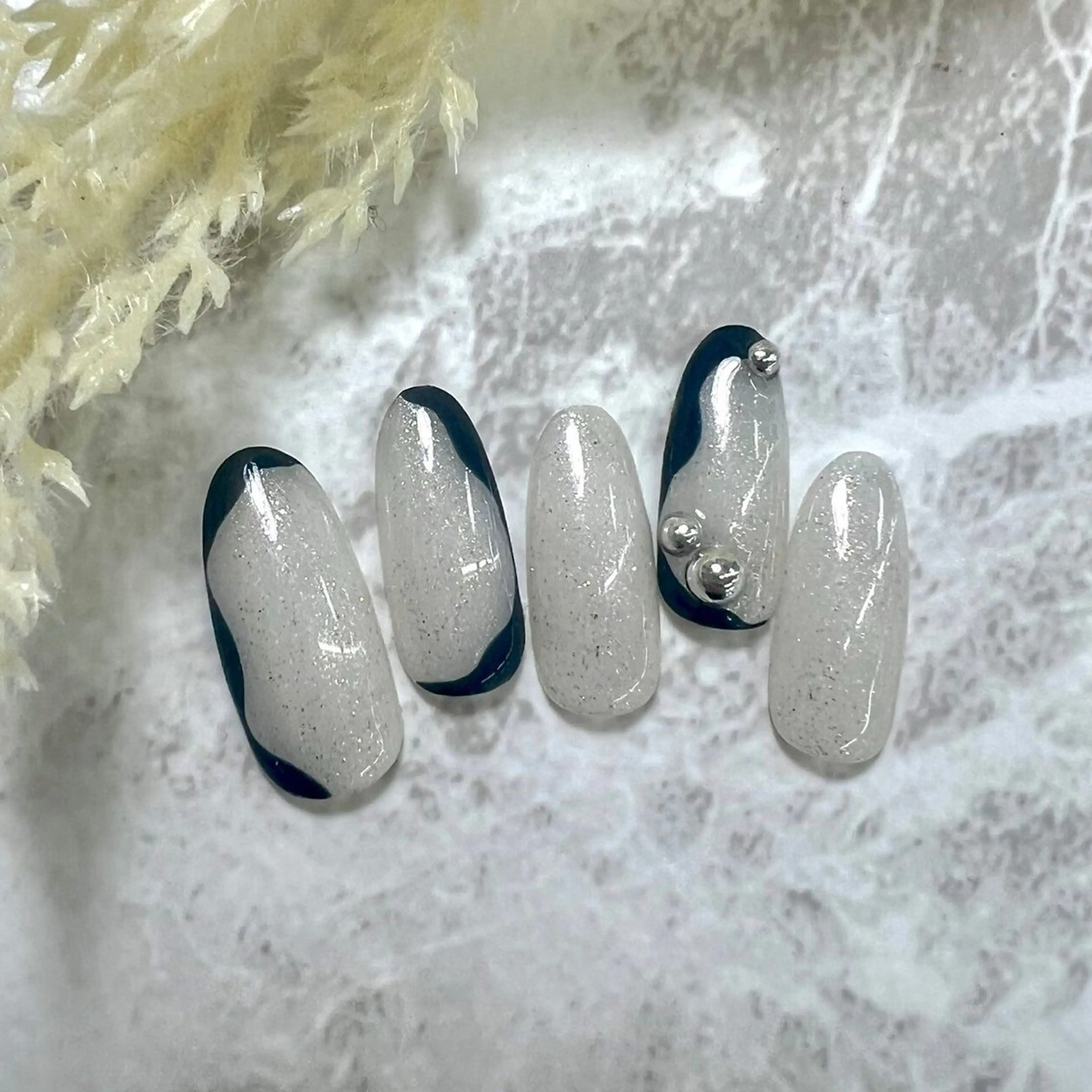 ネイル ⭐︎休業中の練習⭐︎ JNA認定講師髙橋のネイルデザイン