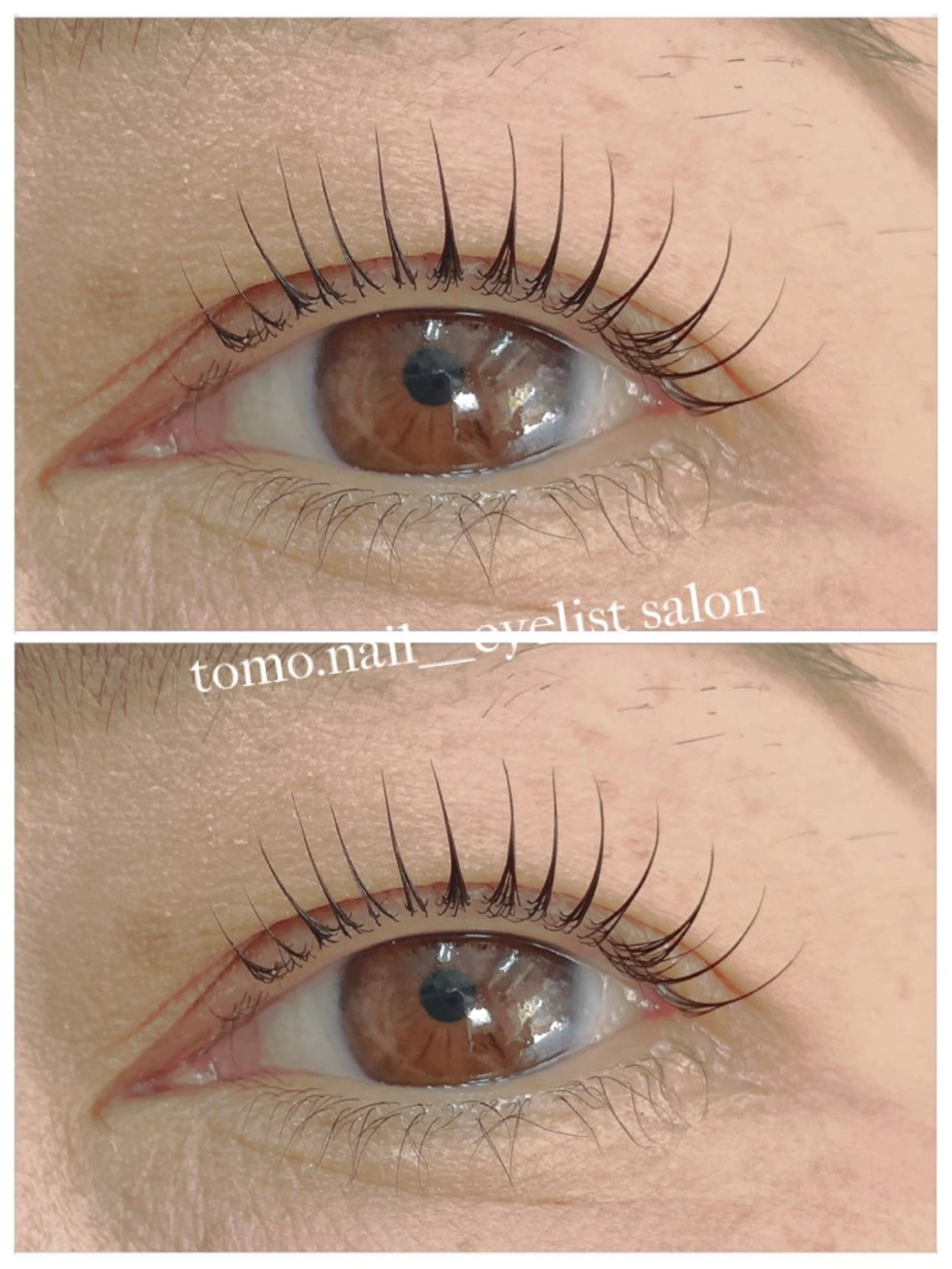マツエク・マツパ まつげパーマ 一重×まつ毛パーマ マツパ tomonail eyelistのマツエク・マツパデザイン