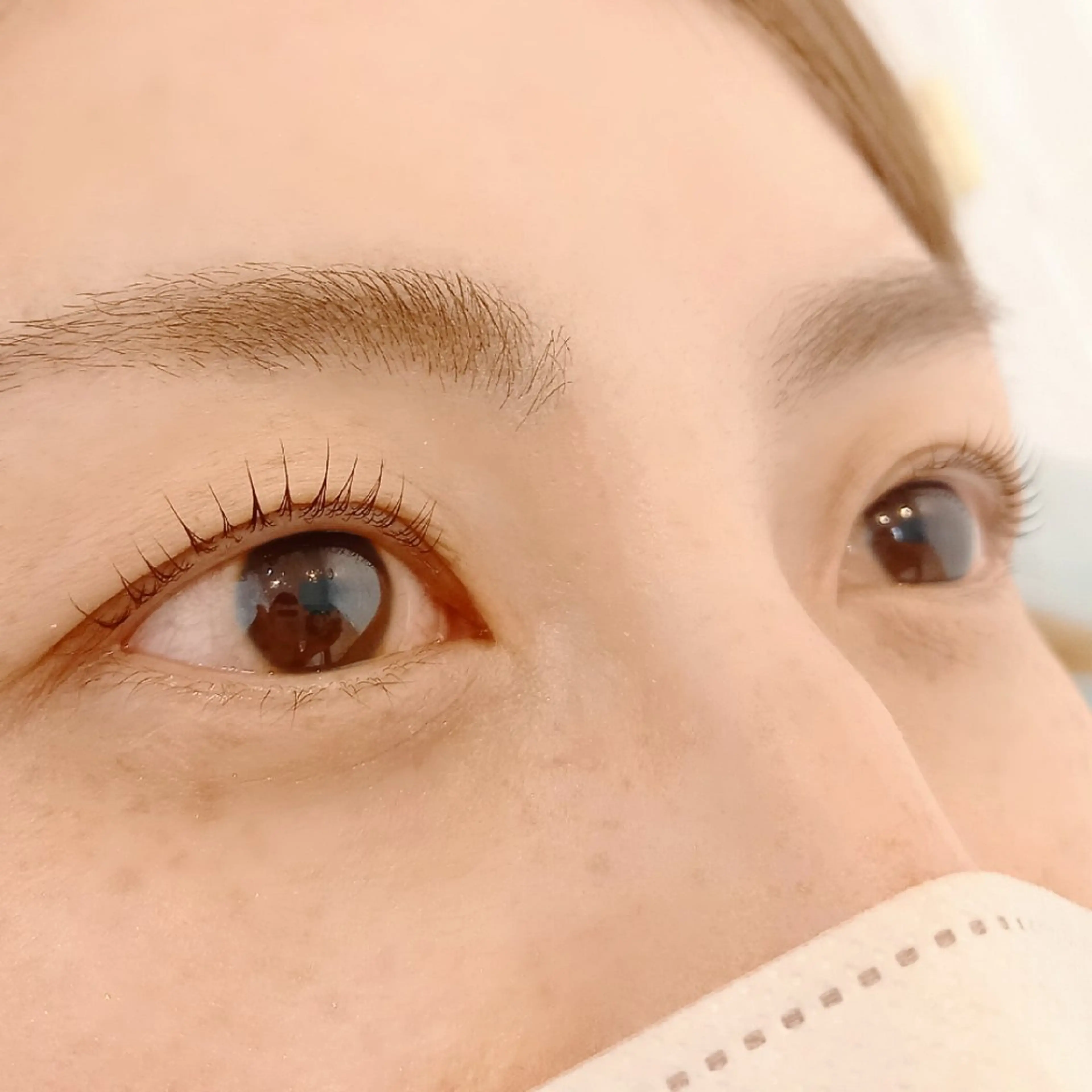 マツエク・マツパ 一重×まつ毛パーマ マツパ 小筆 耀のマツエク・マツパデザイン