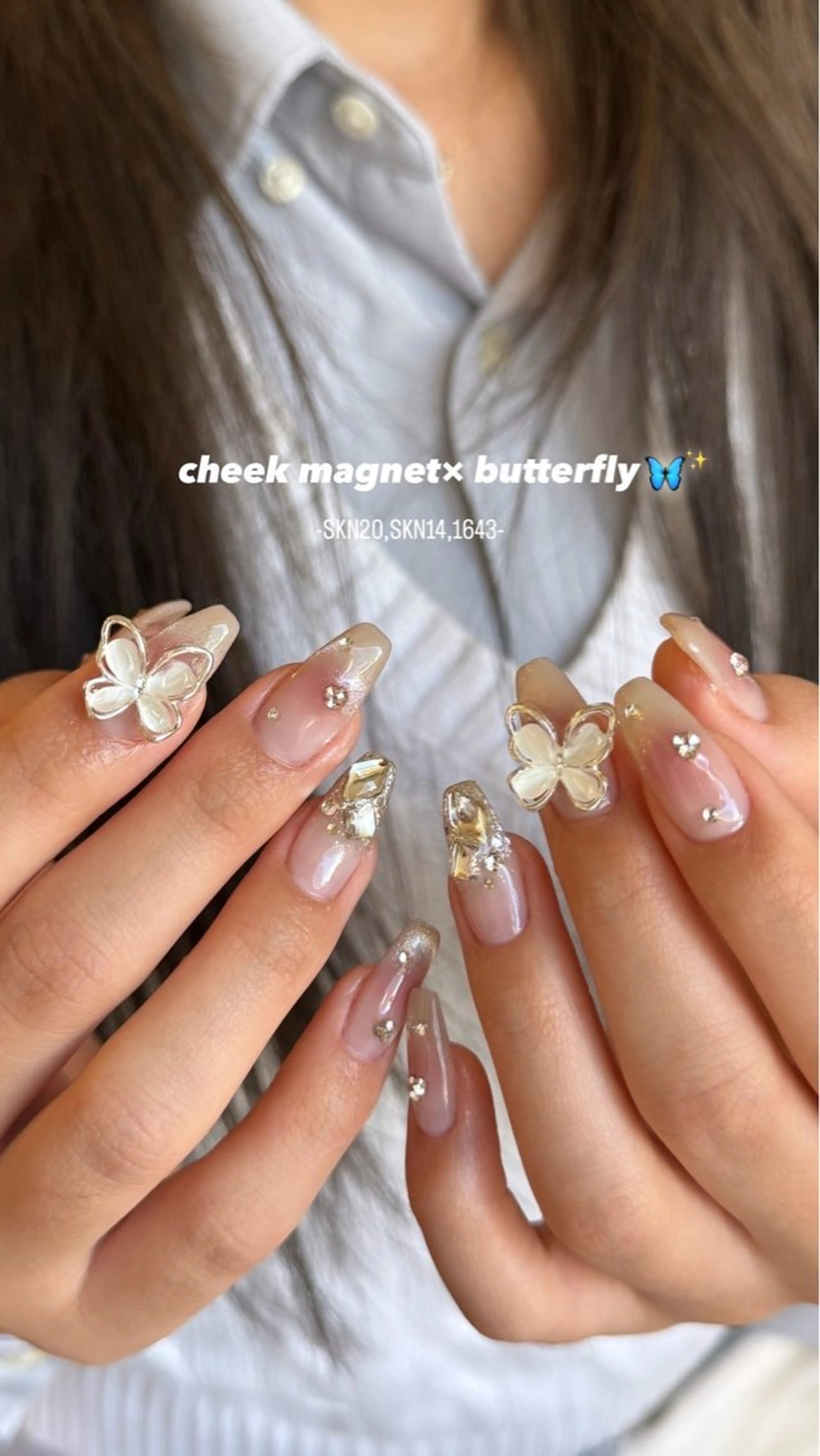 ネイル 持ち込み ハンドネイル Rich+nail 🫧仙台🫧のネイルデザイン