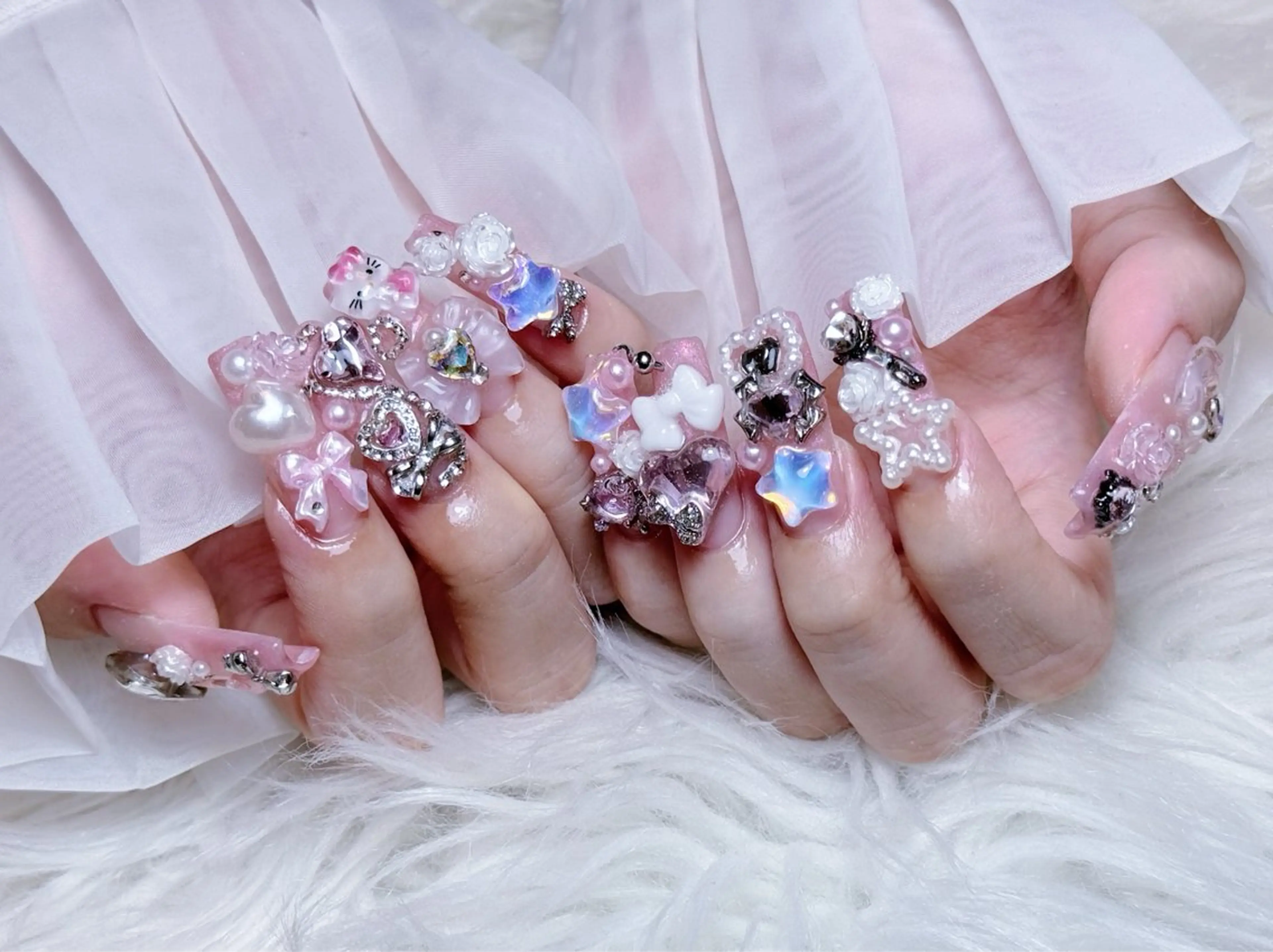 ネイル ハンドネイル 🍑Yun nail 店長🍑のネイルデザイン