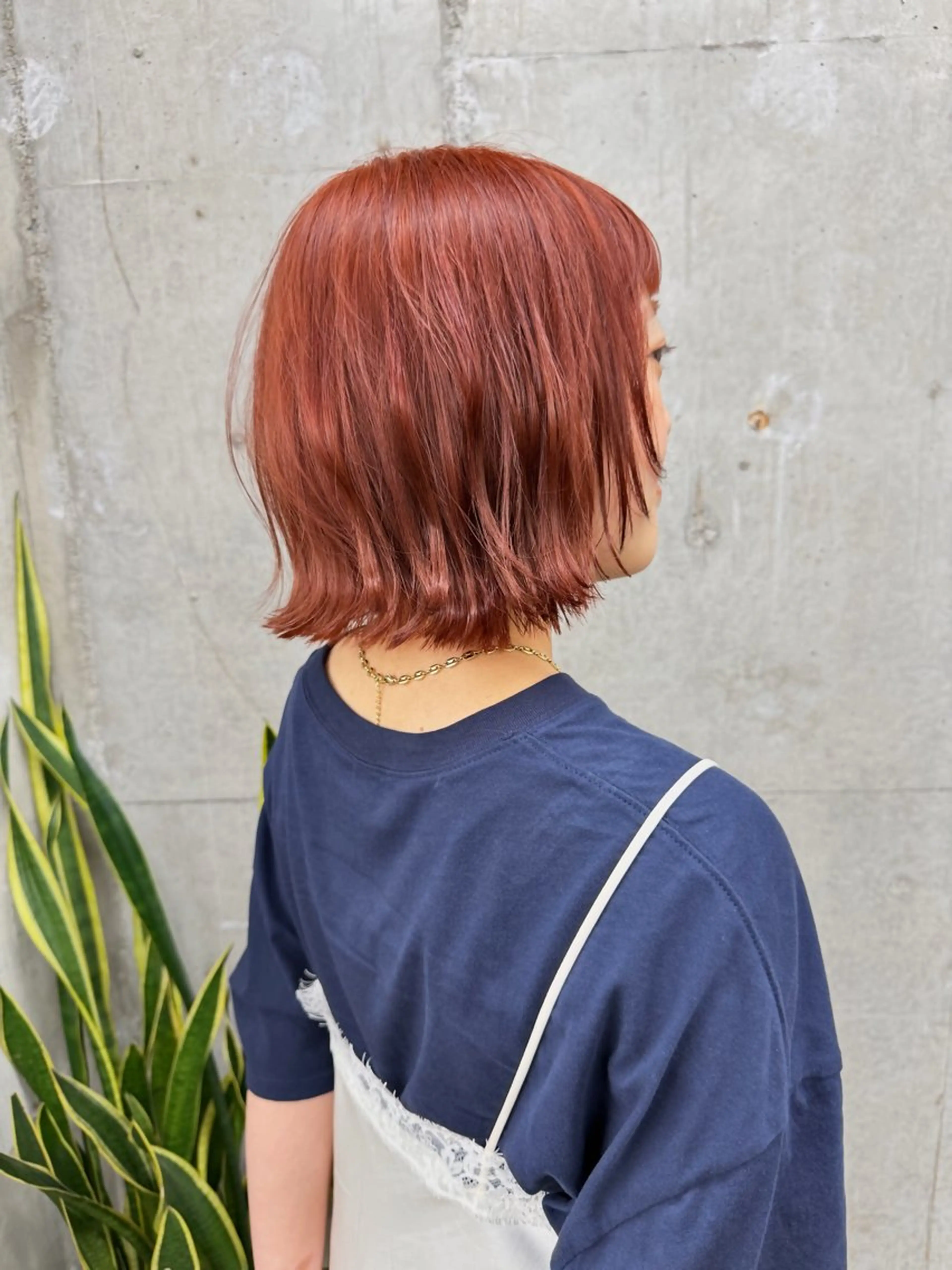 カラー 綱川 彩茄のヘアスタイル