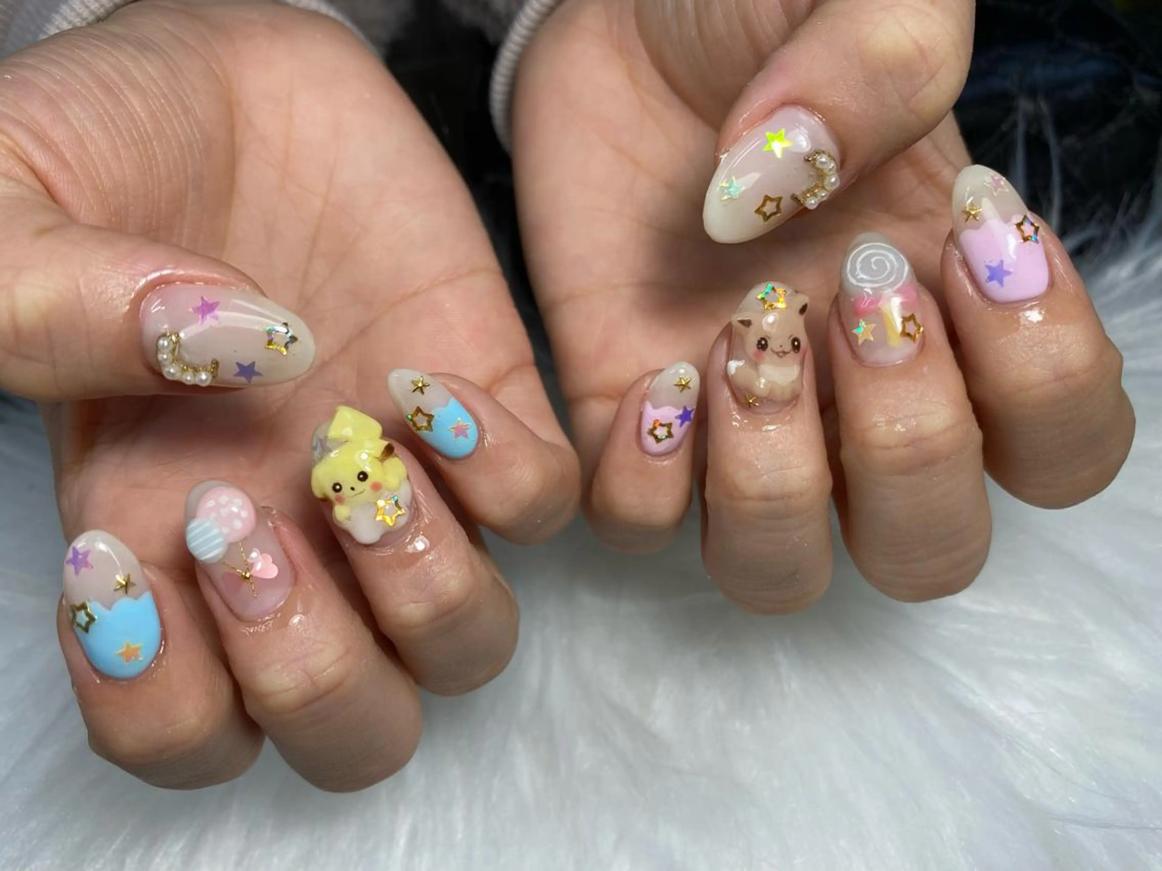 ネイル ハンドネイル Mana‪ ‪·͜· ❤︎‬のネイルデザイン