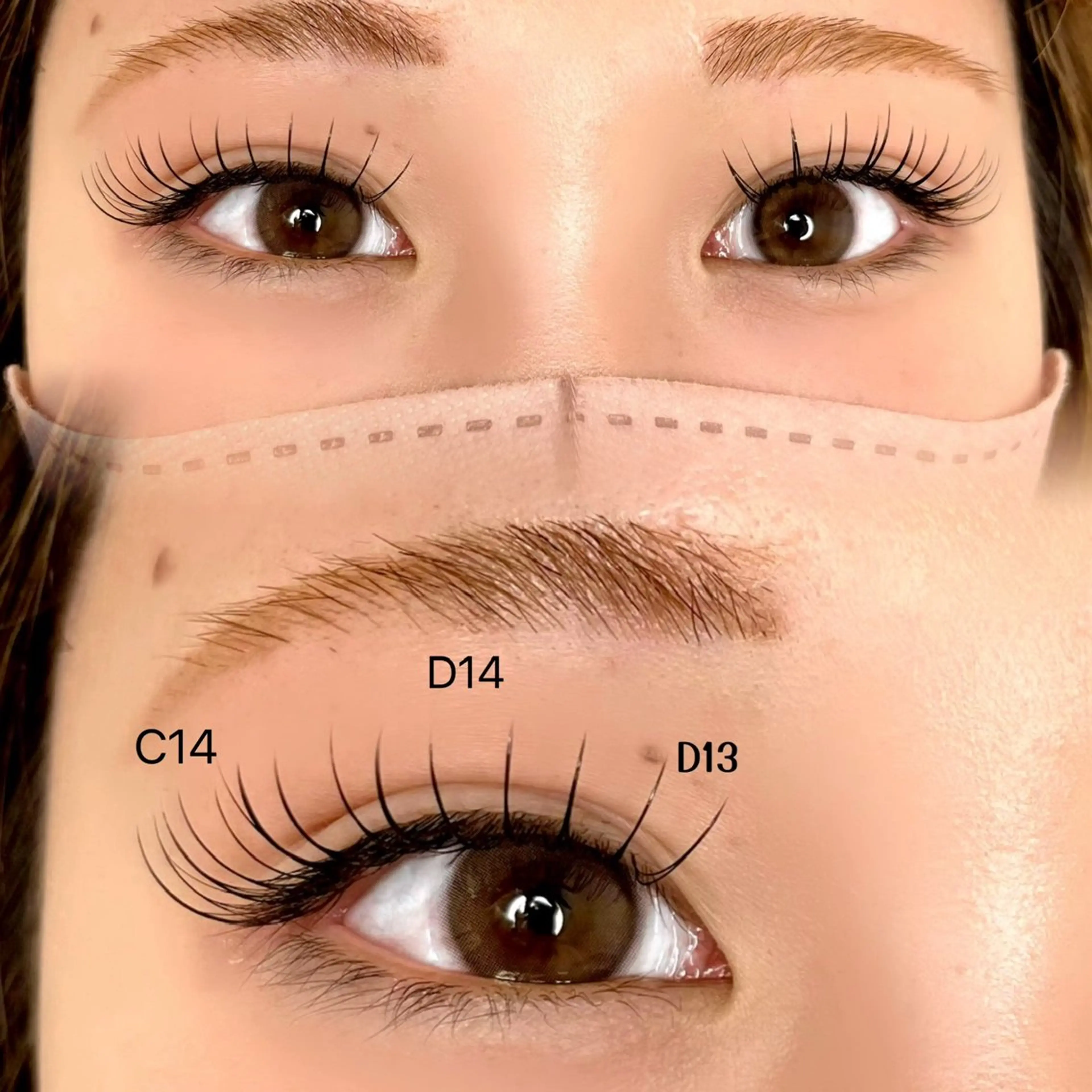 ꕤ︎︎フラットラッシュ120本まで【コーティング仕上げ付き🌿】の写真