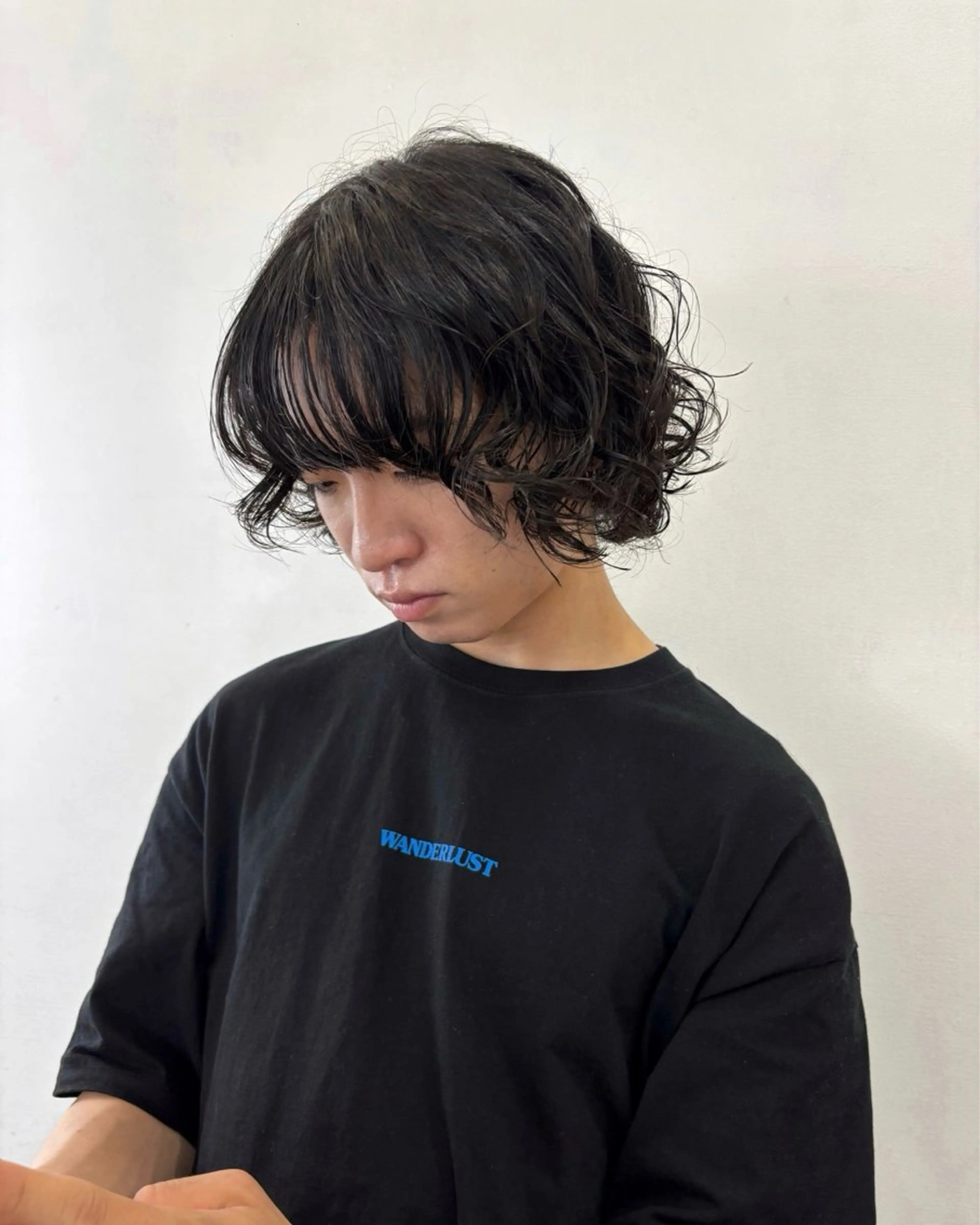ショート メンズ メンズパーマ パーマ 栗崎 菜弥のヘアスタイル