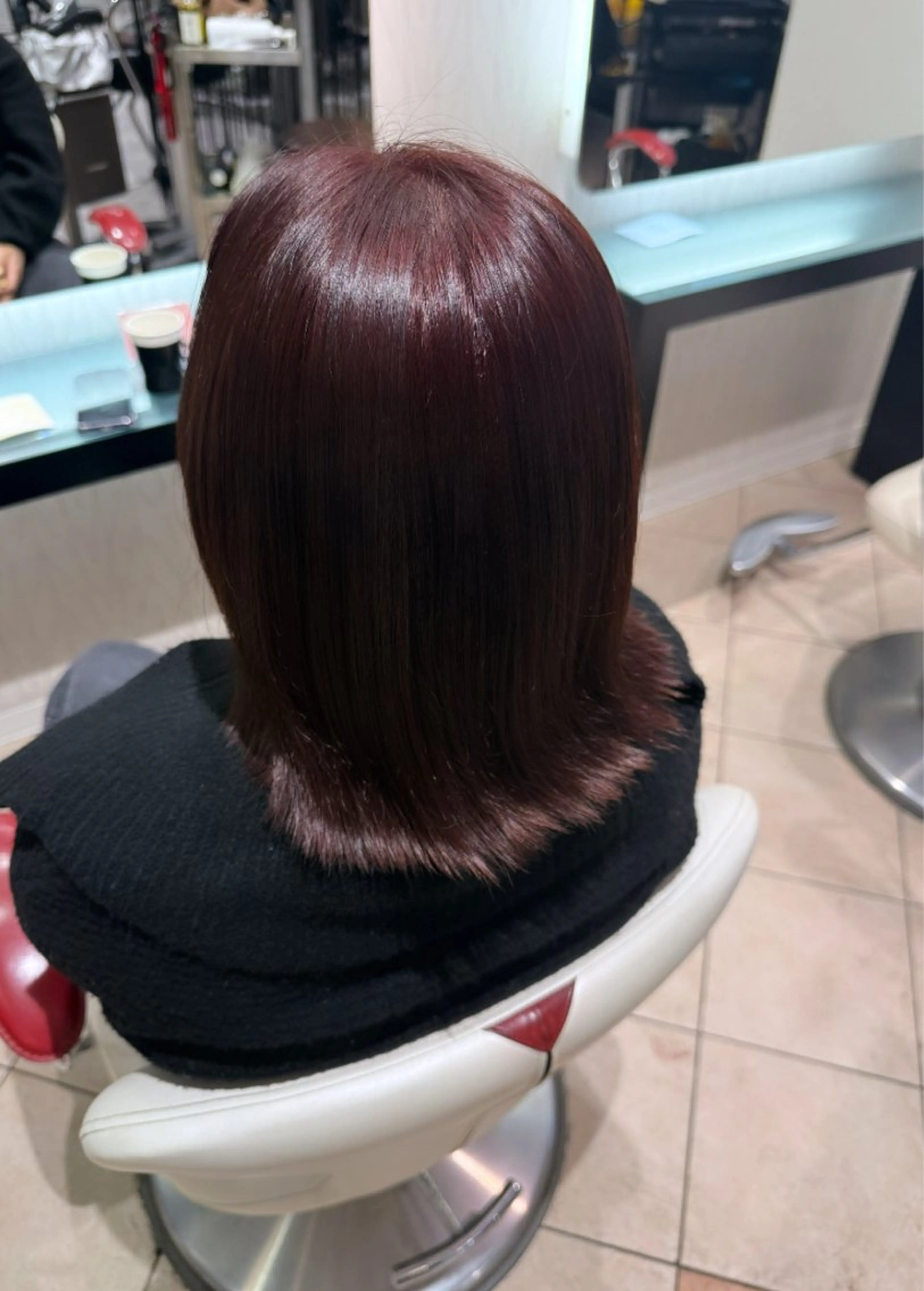 カラー 🇰🇷韓国風艶髪 /AZUSA🤍のヘアスタイル