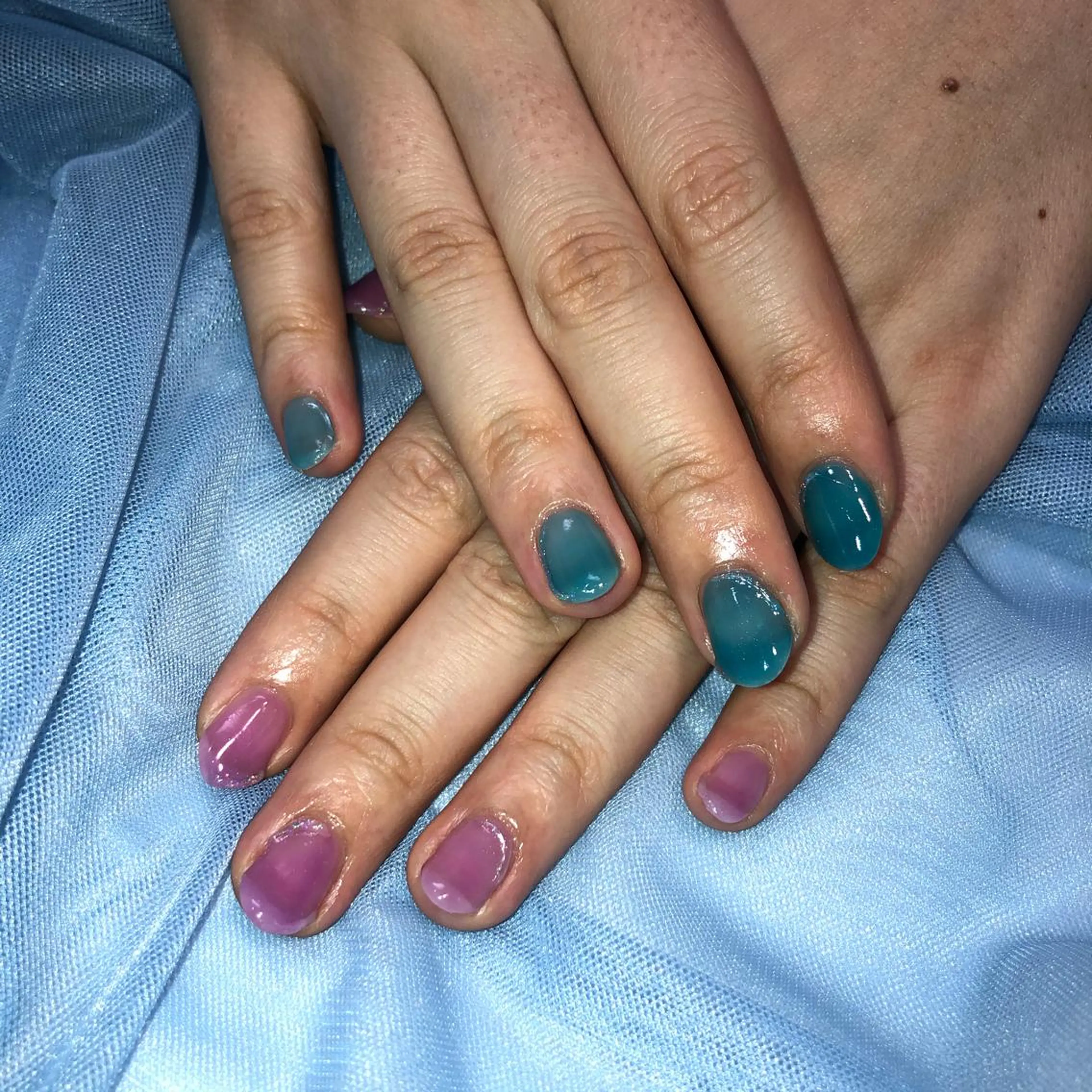 ネイル ハンドネイル 新井 ひなののネイルデザイン