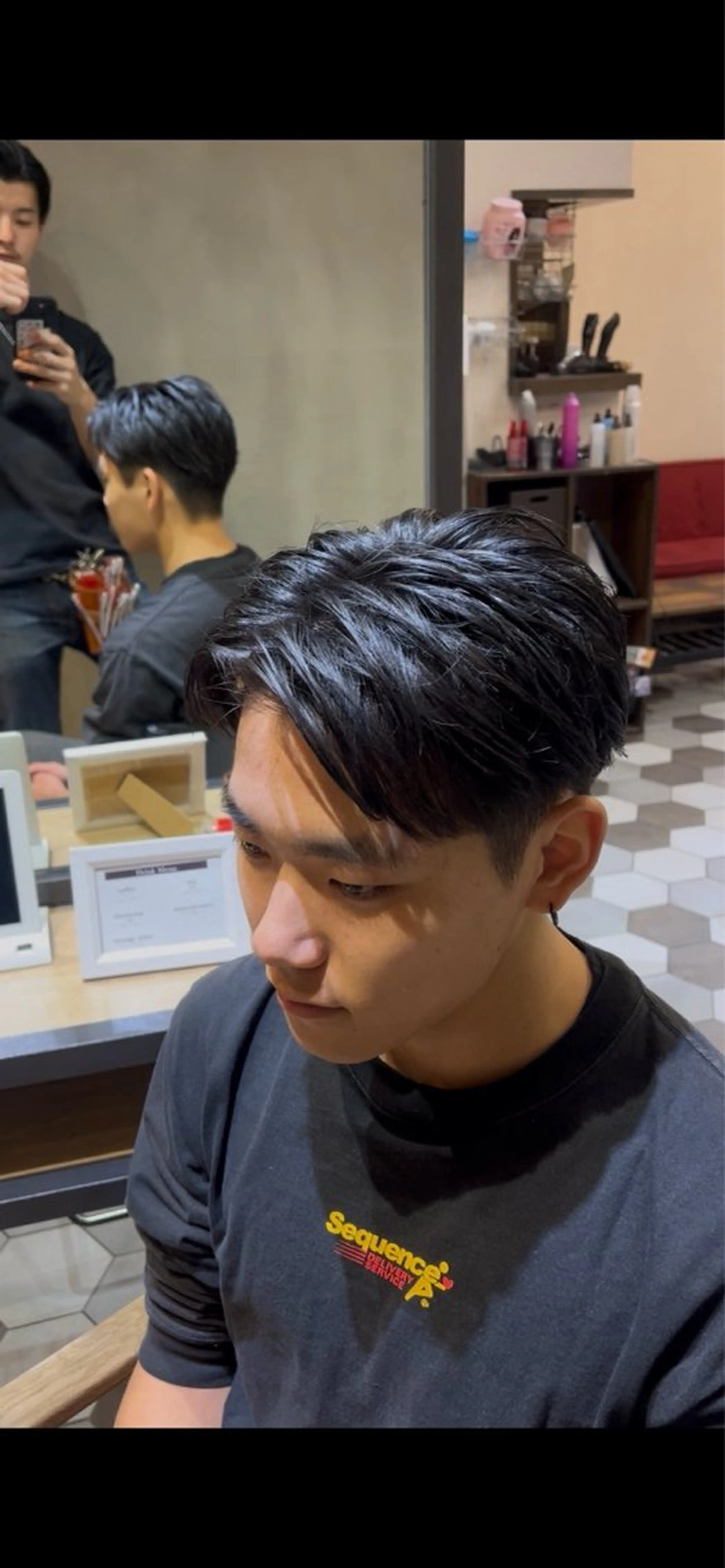 ショート パーマ メンズ 梅田/メンズ専門 ／加地光尊のヘアスタイル