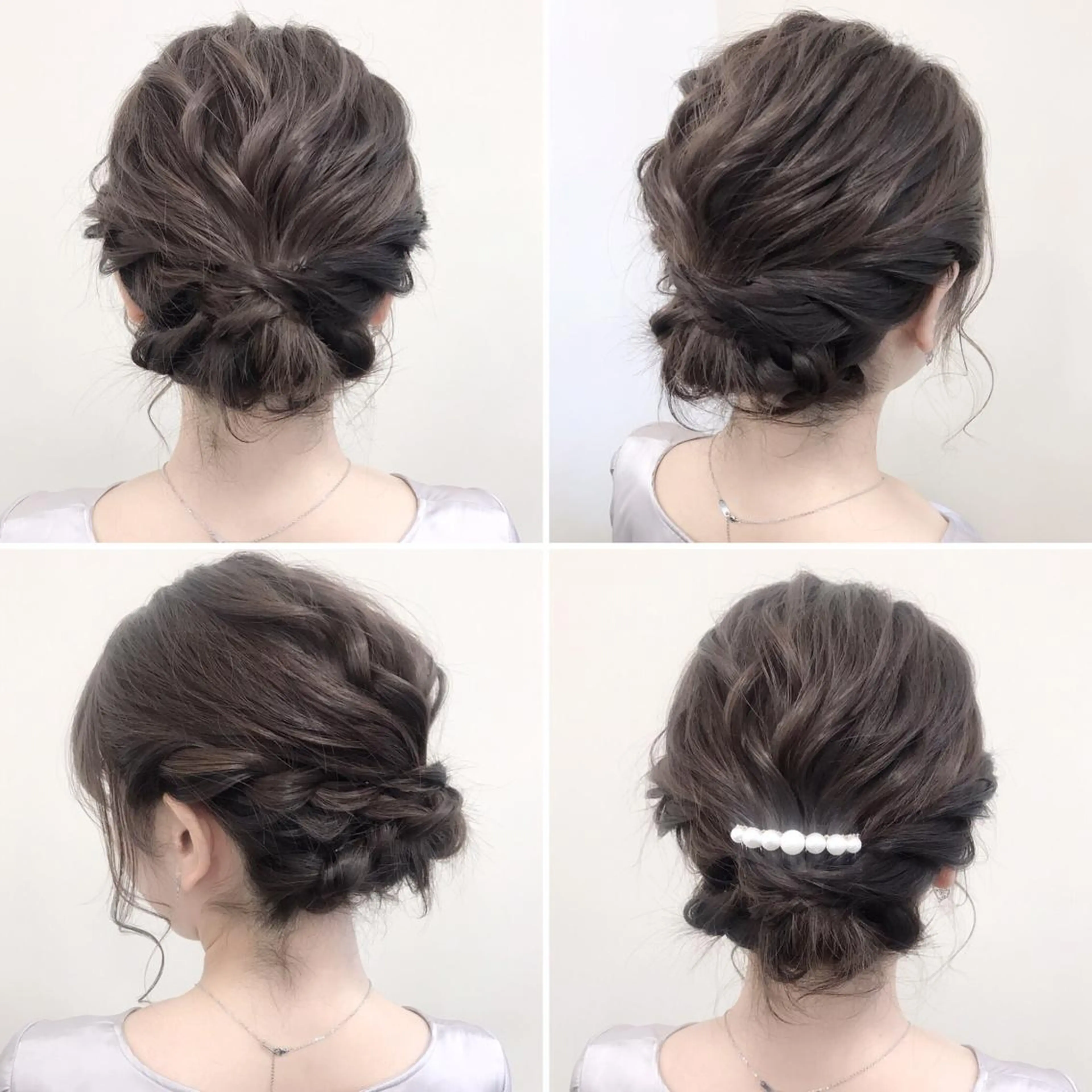 ミディアム ヘアアレンジ 沢田 瞳のヘアスタイル