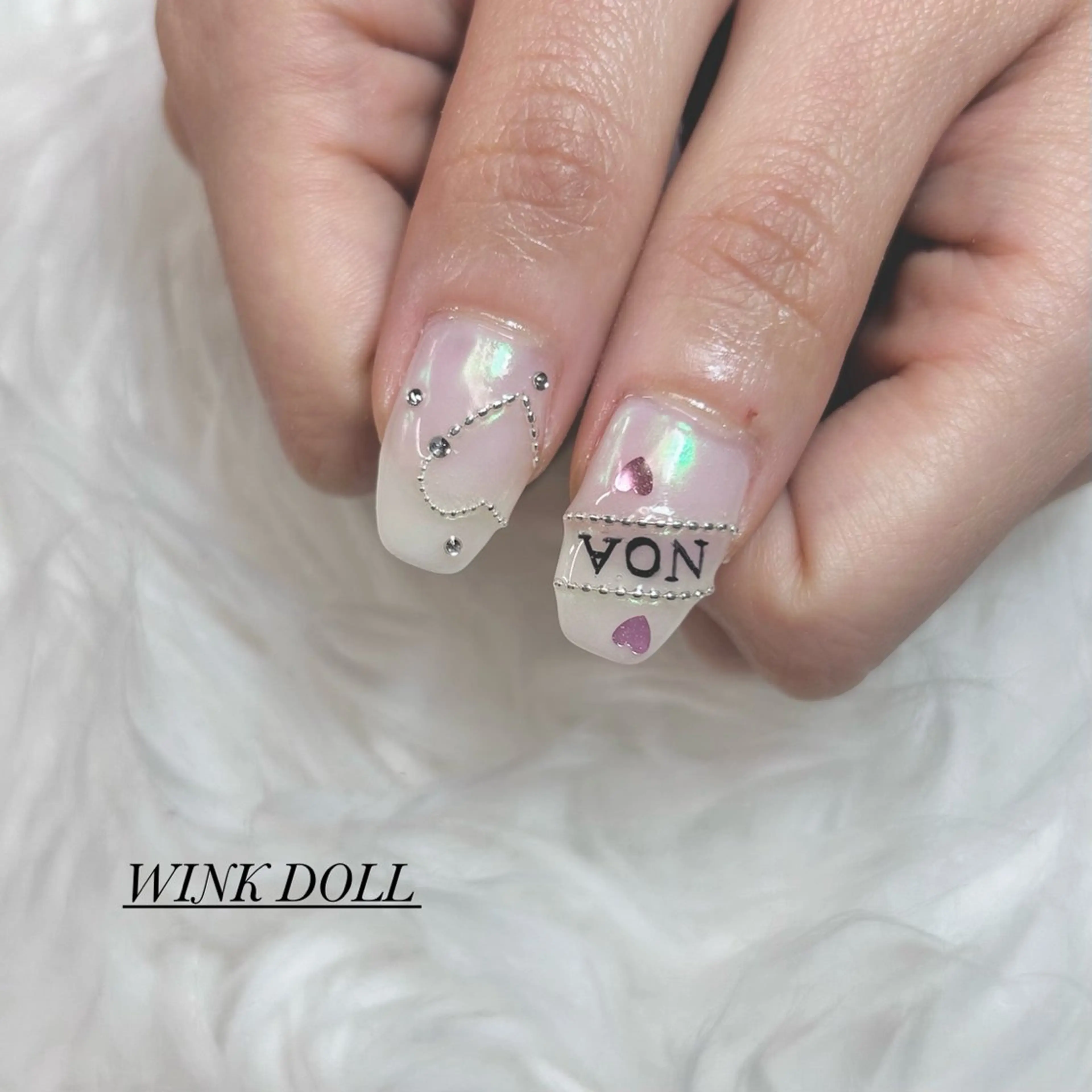 ネイル ハンドネイル WINK DOLL 🌹MIRAIのネイルデザイン