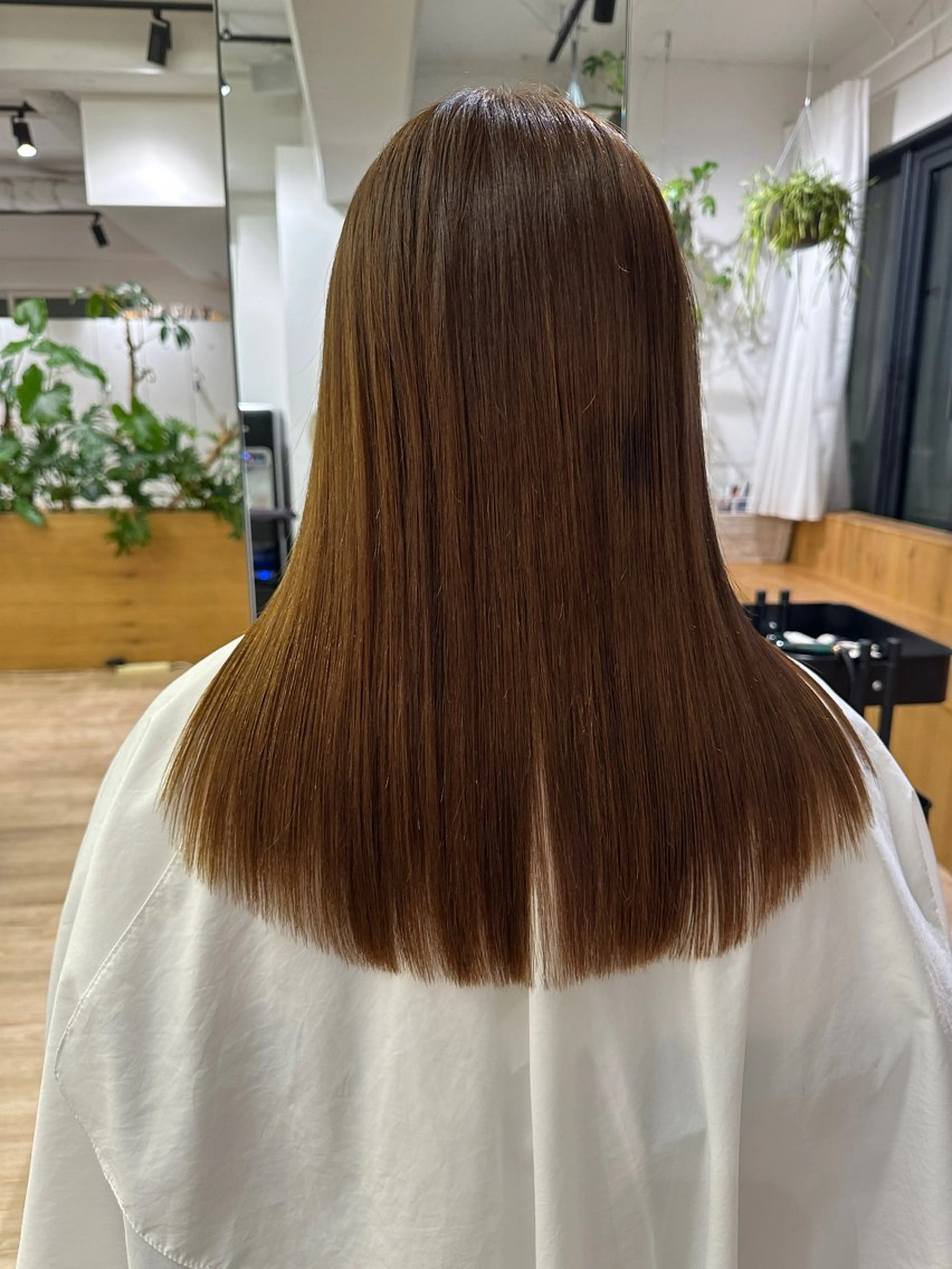 ロング 切りっぱなし/髪質 改善矯正/さやか🫧のヘアスタイル