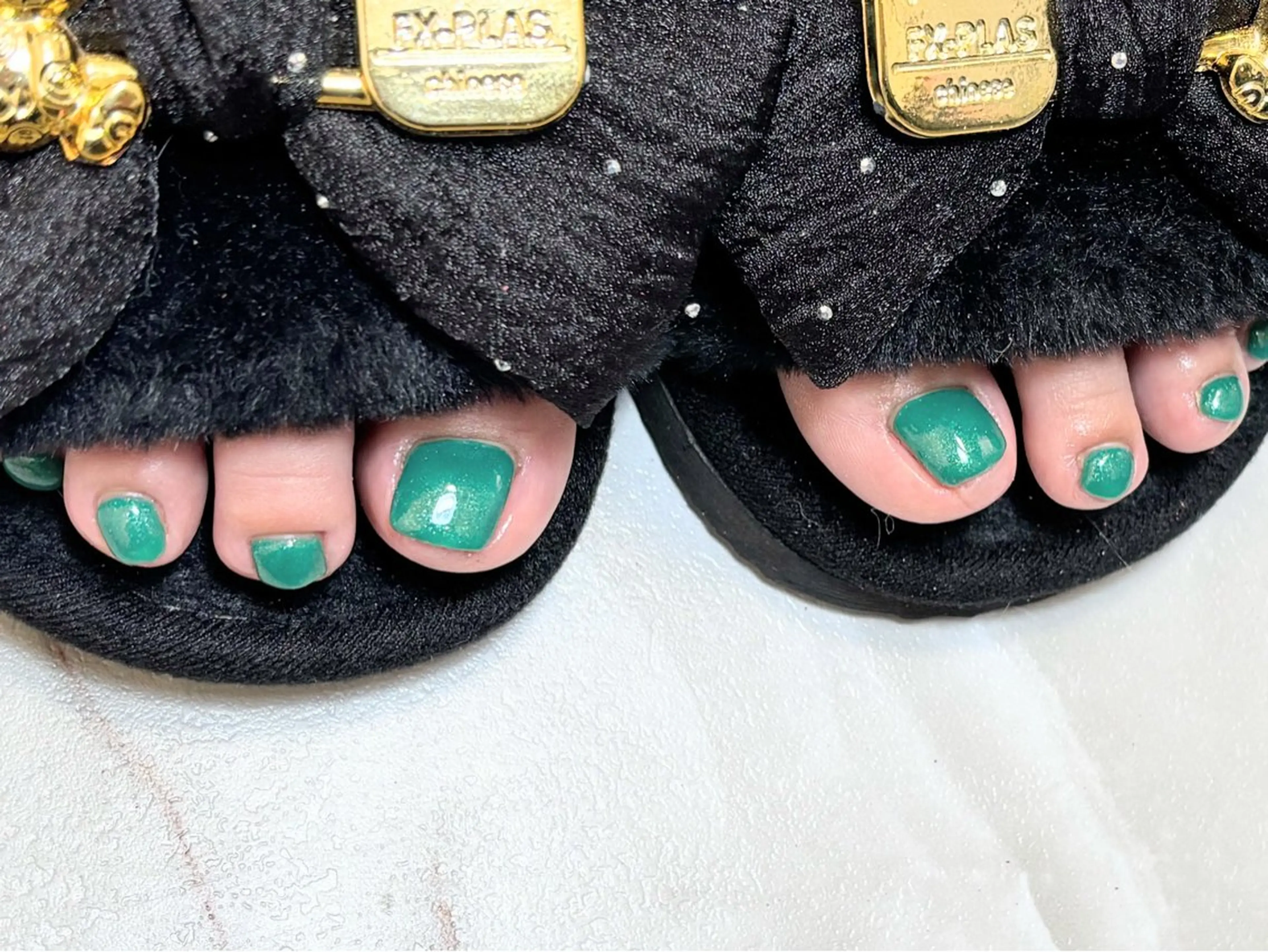 フットネイル　ワンカラー♡当店&ご新規様オフ込み（再来のお客様は他店様オフ＋500円）の写真