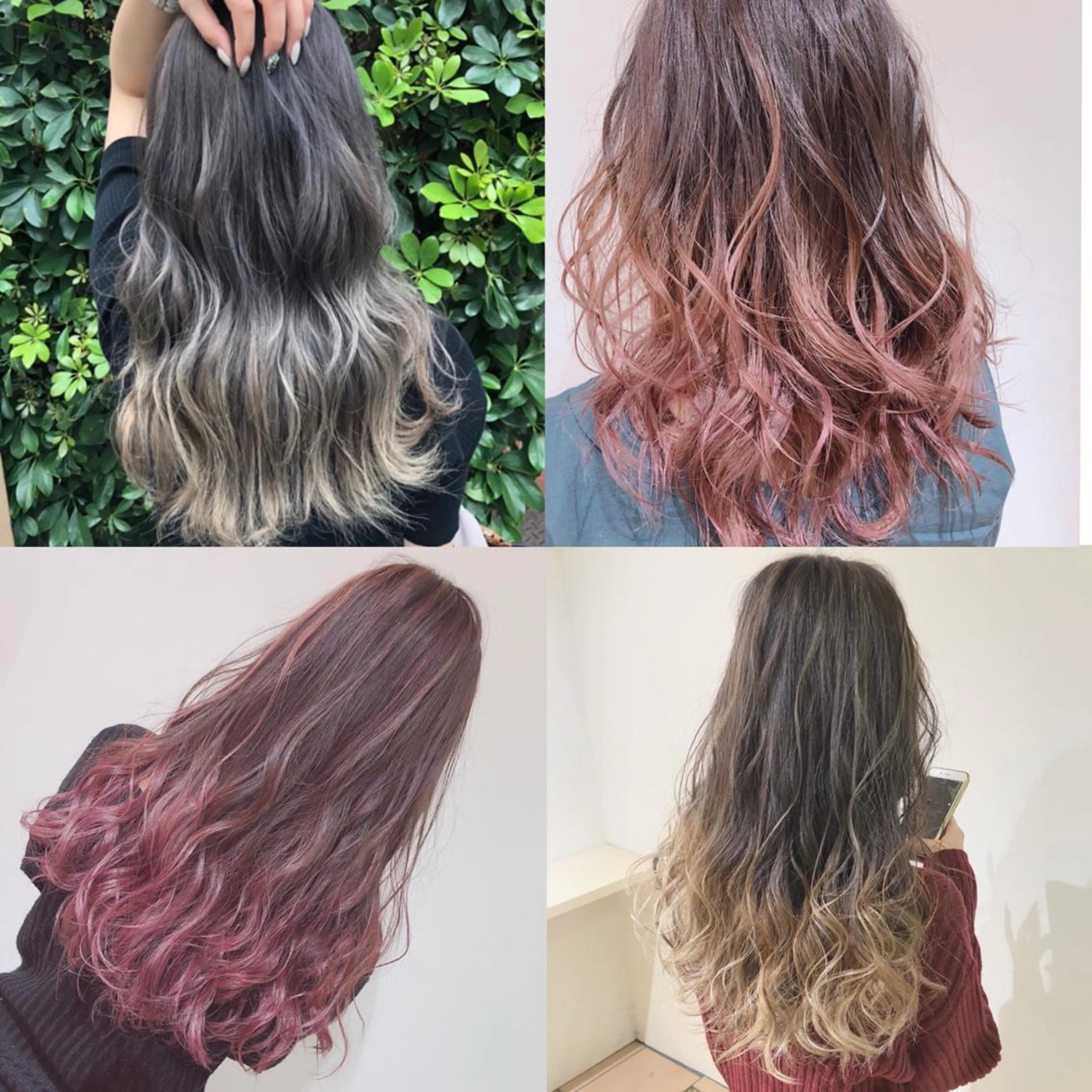 セミロング カラー グラデーションカラー Che'ri所属・海外レイヤー/ レイヤーカット/和田のヘアスタイル