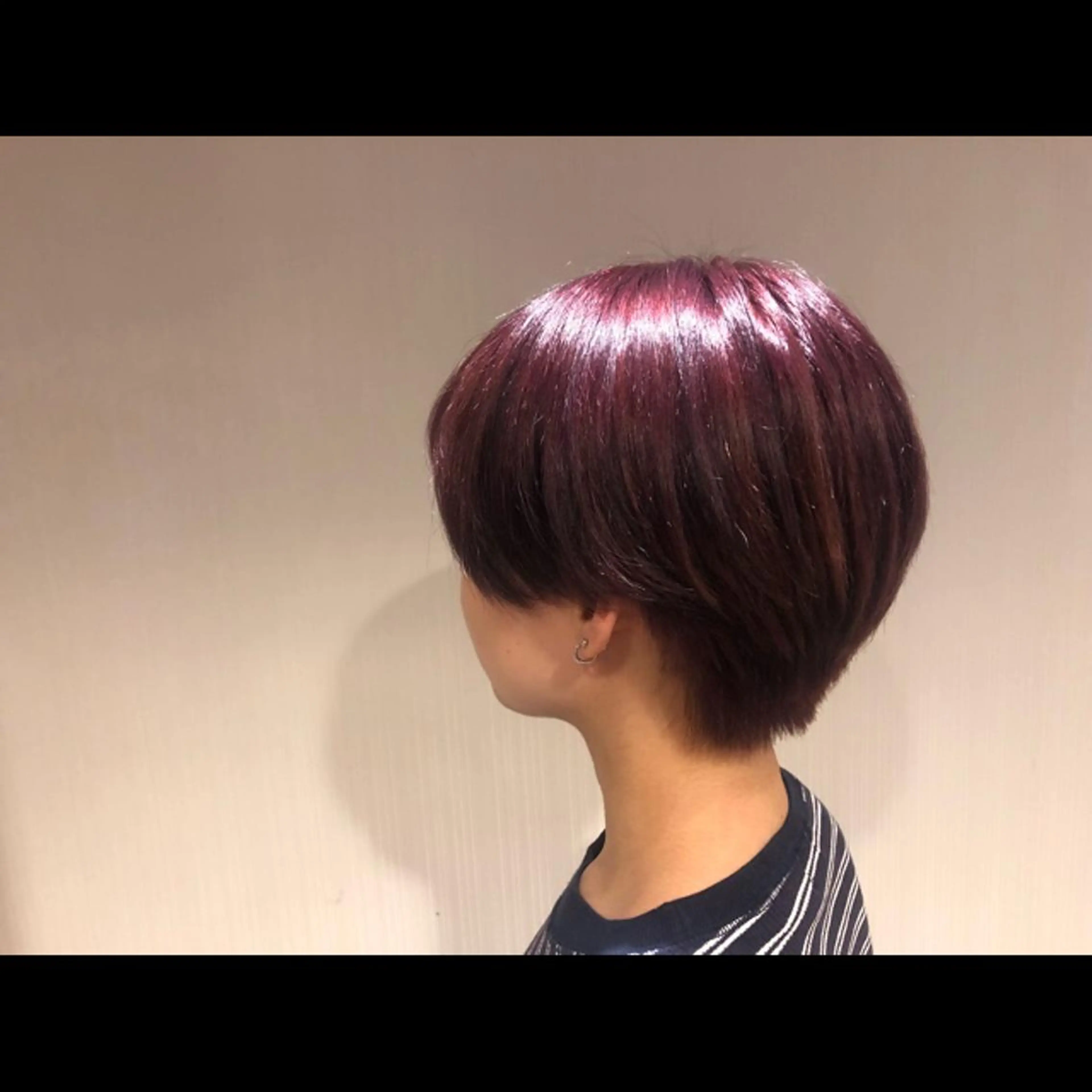 ショート カラー パーマ ヘアアレンジ メンズ 【mokuオーナー】 ちはるのヘアスタイル