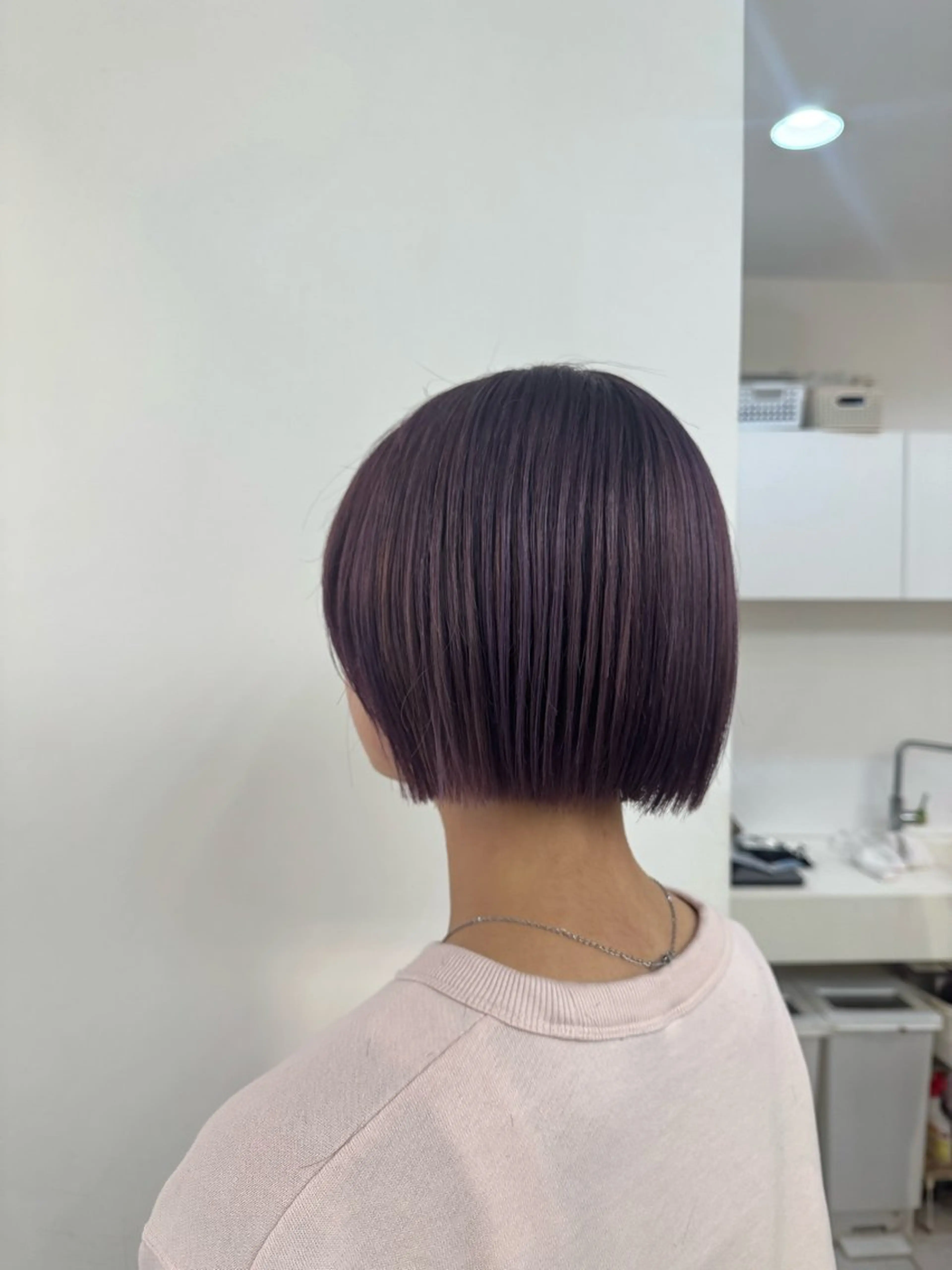 ショート 山内 瑞穂のヘアスタイル