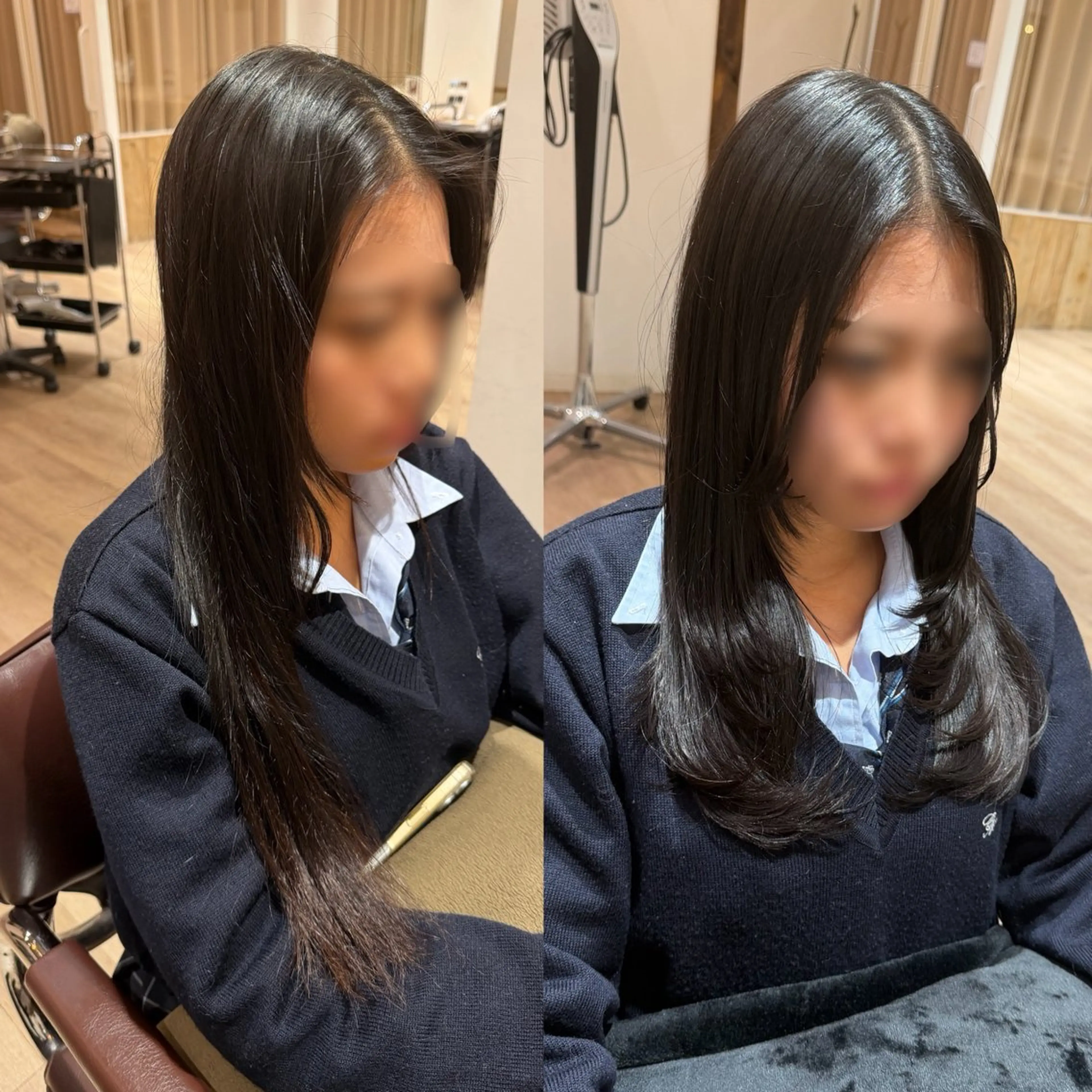 ロング レイヤーカット diar茅ヶ崎 hair&organic spa【ディア ヘアー&オーガニックスパ】所属・茅ヶ崎/ ボブカット KaNa🌺🌴のヘアスタイル