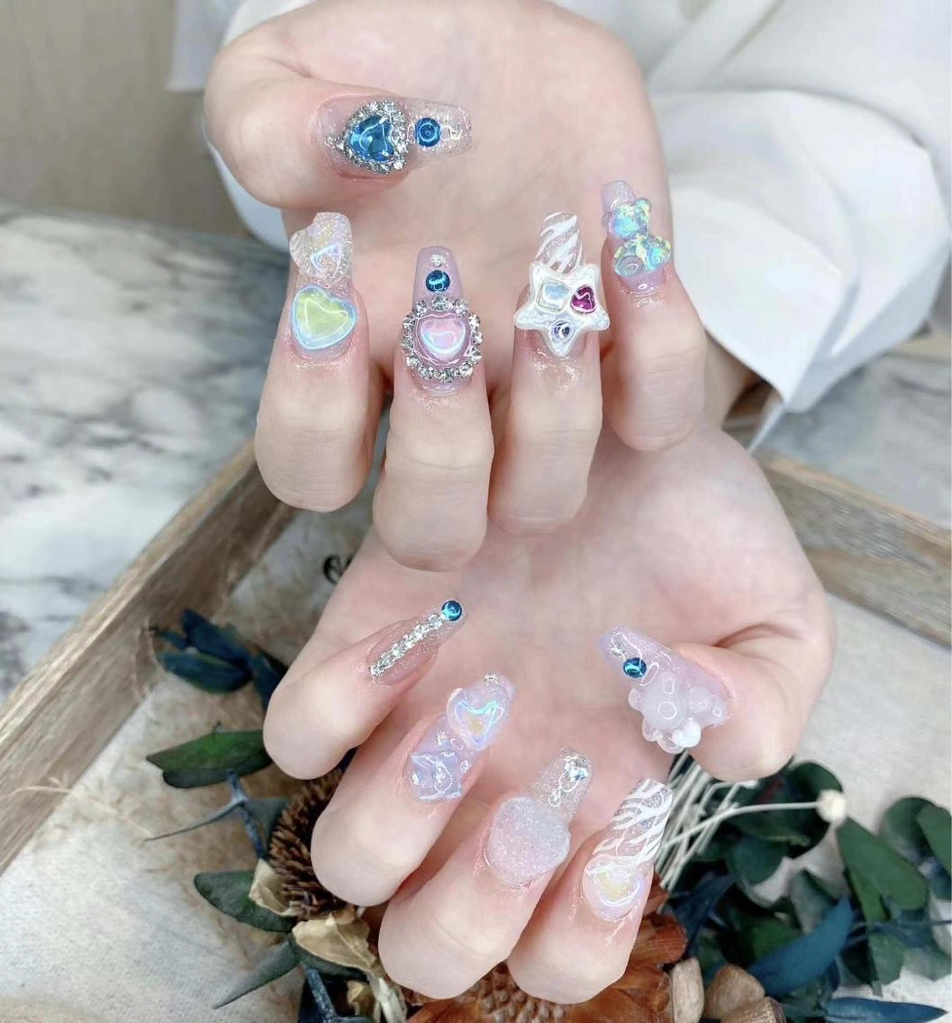 ネイル ハート Babarla nailのネイルデザイン