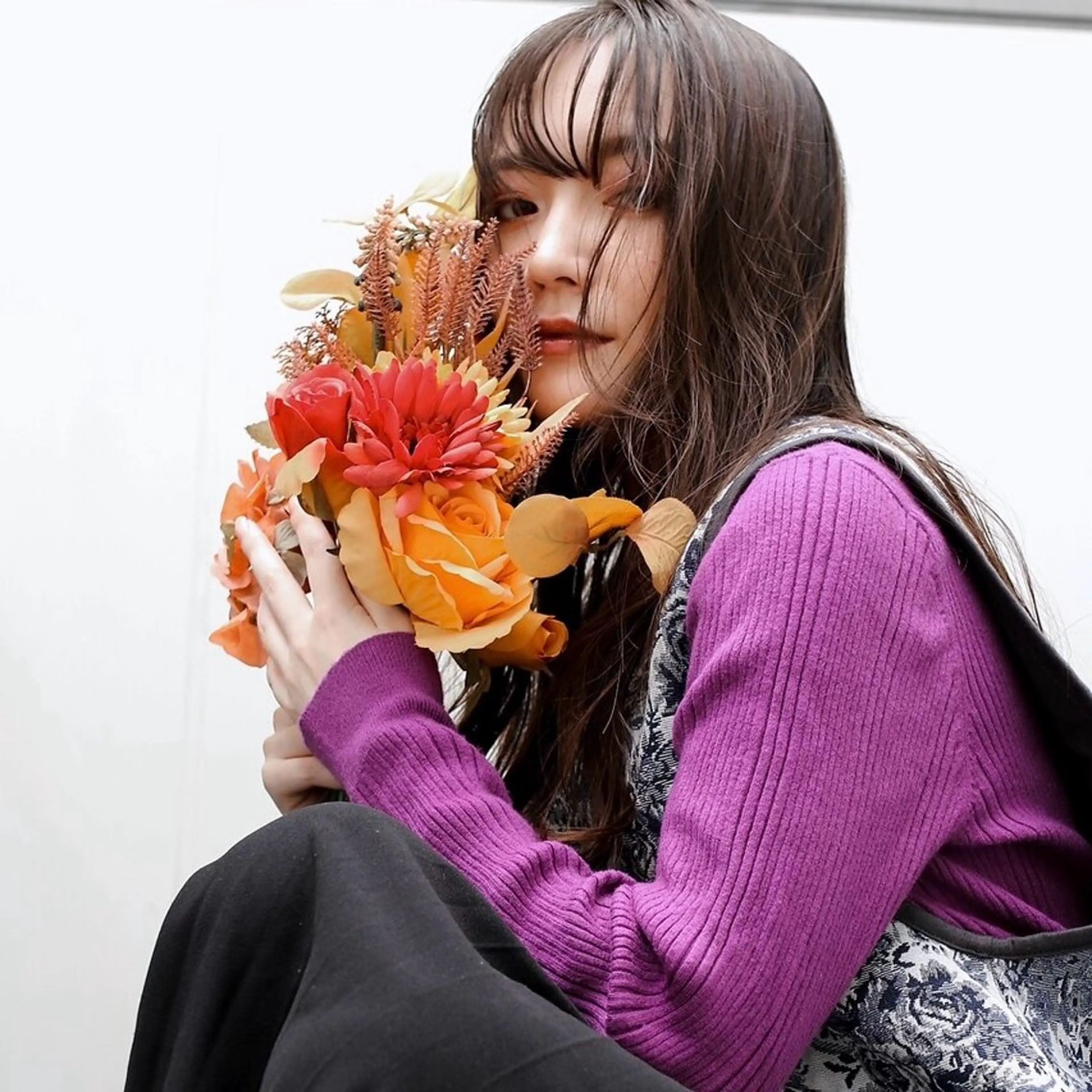 【⭐️ケアを怠りたくない方へ⭐️】似合わせ小顔カット+カラー+Aujua4 Stepトリートメントの写真