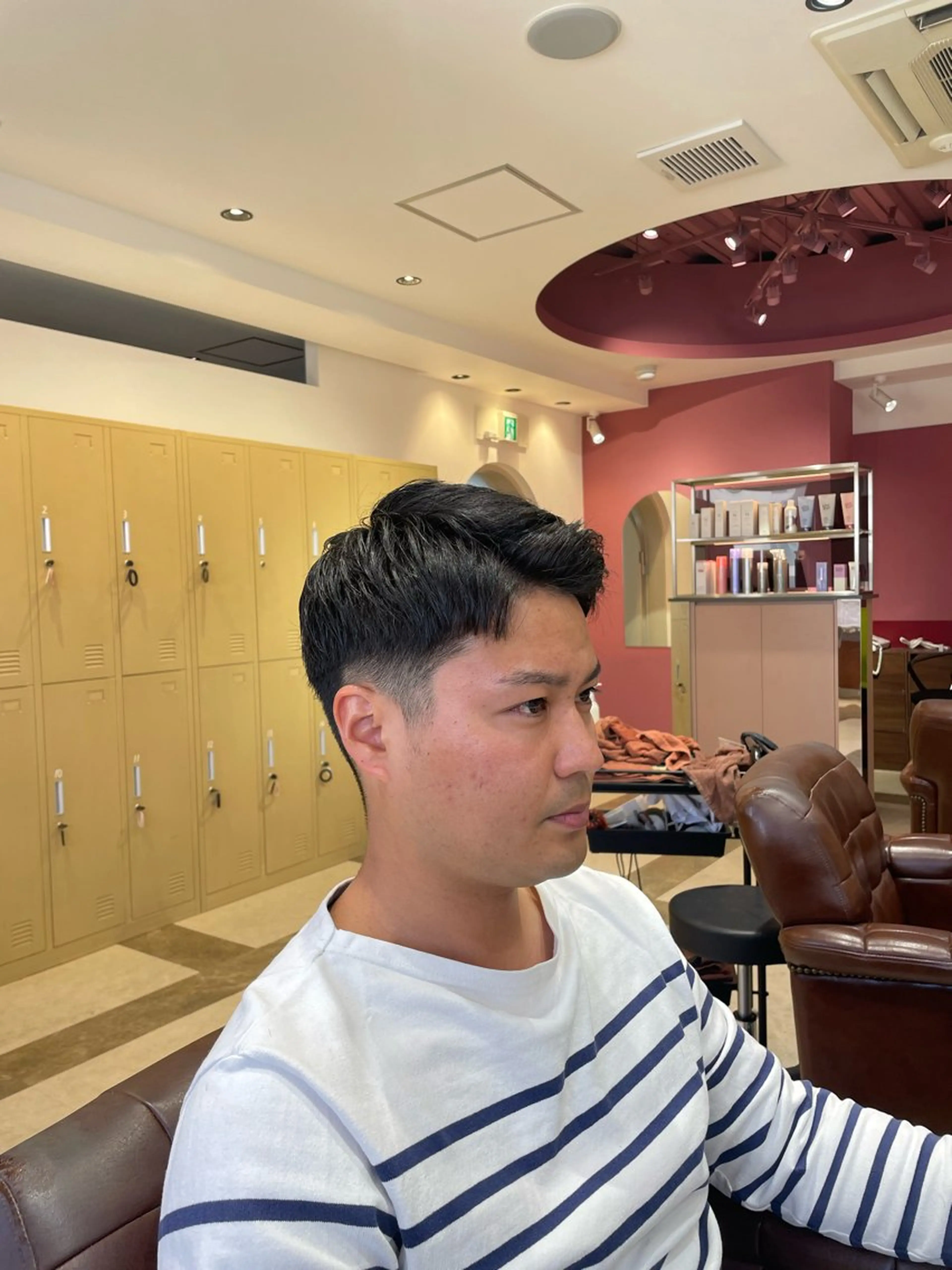 メンズ 🧸顔周りカット /透明感🎀のヘアスタイル