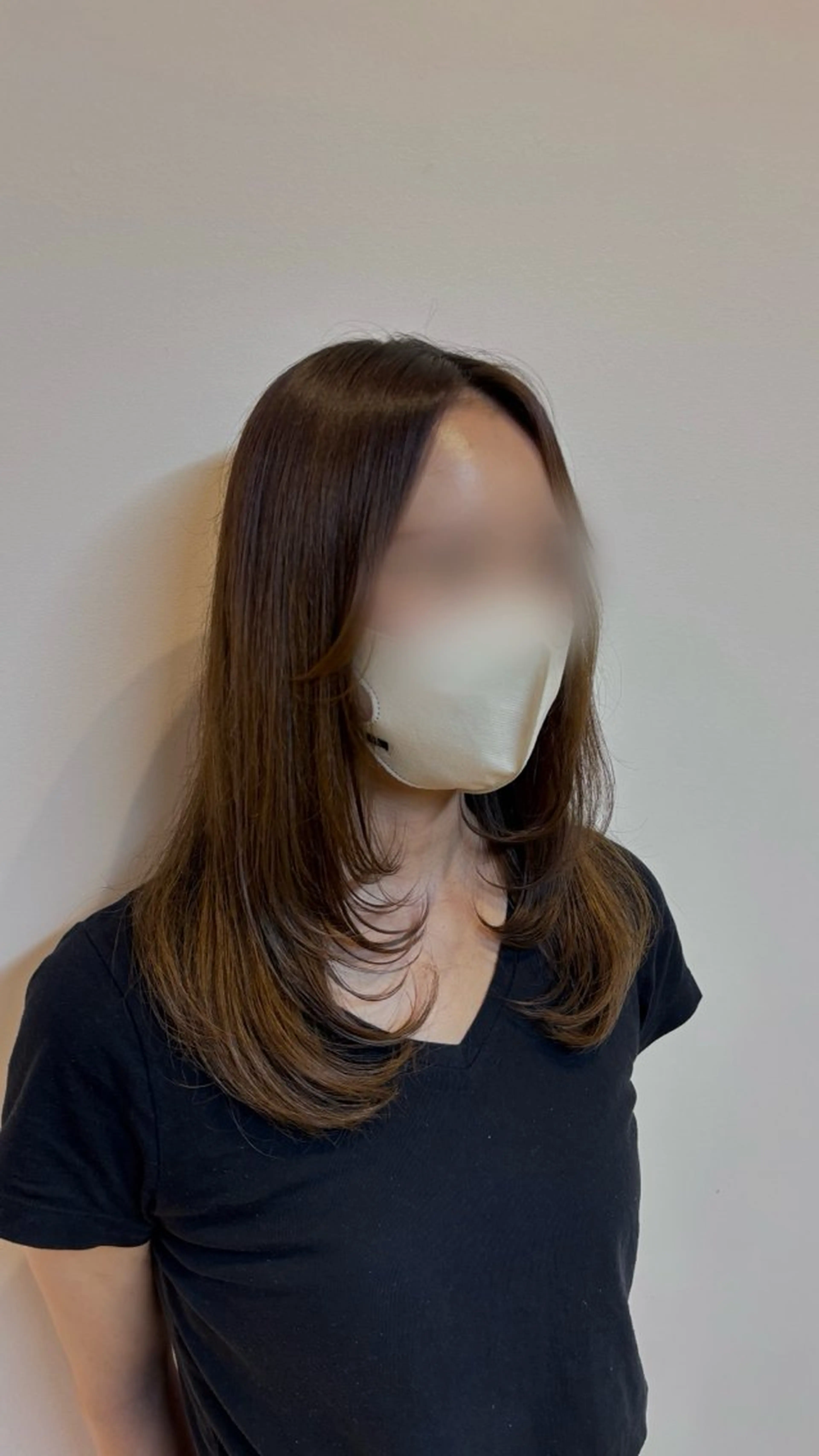 セミロング レイヤーカット 土屋 永のヘアスタイル