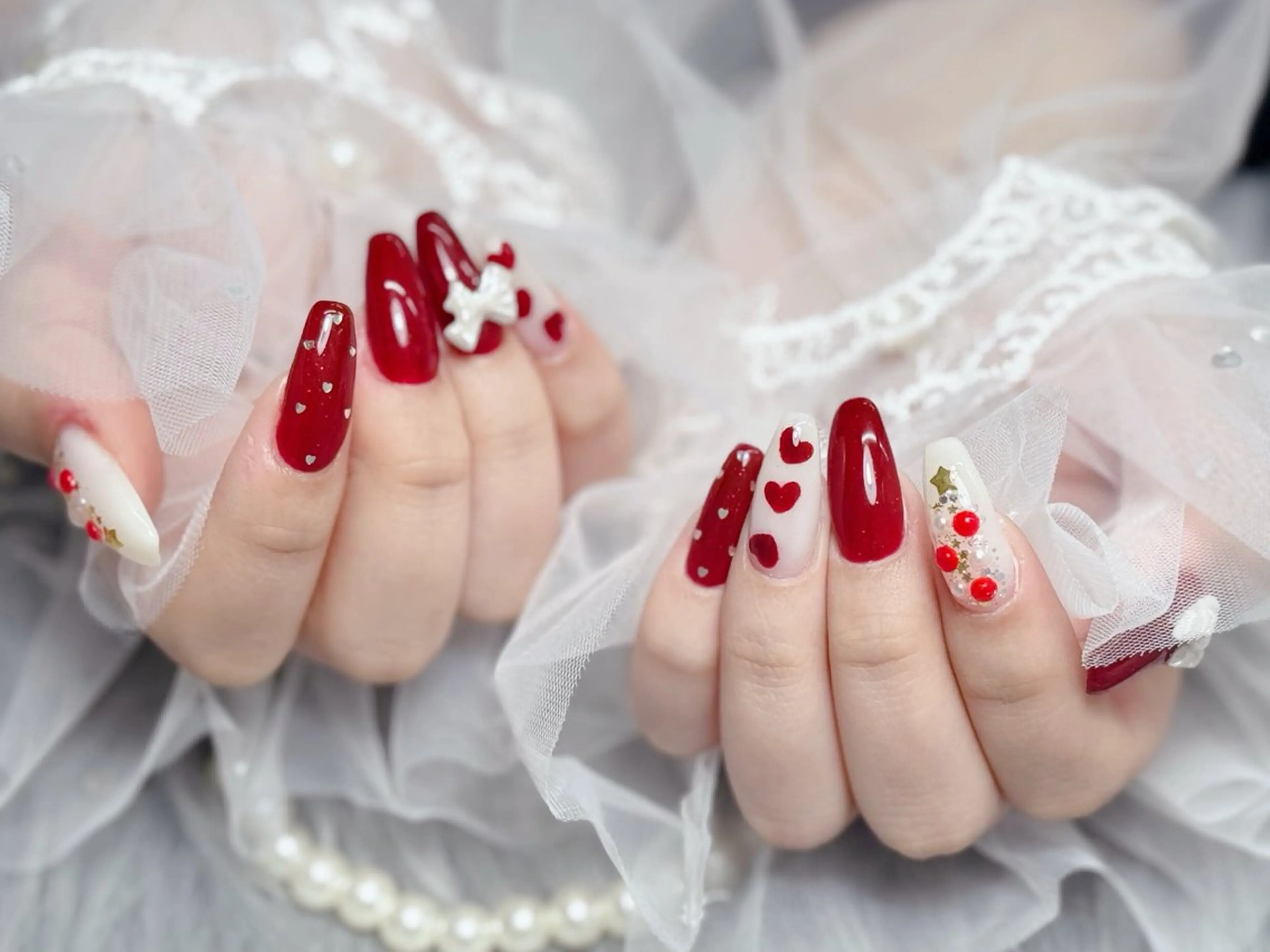 ネイル lucky nail 歌舞伎町のネイルデザイン