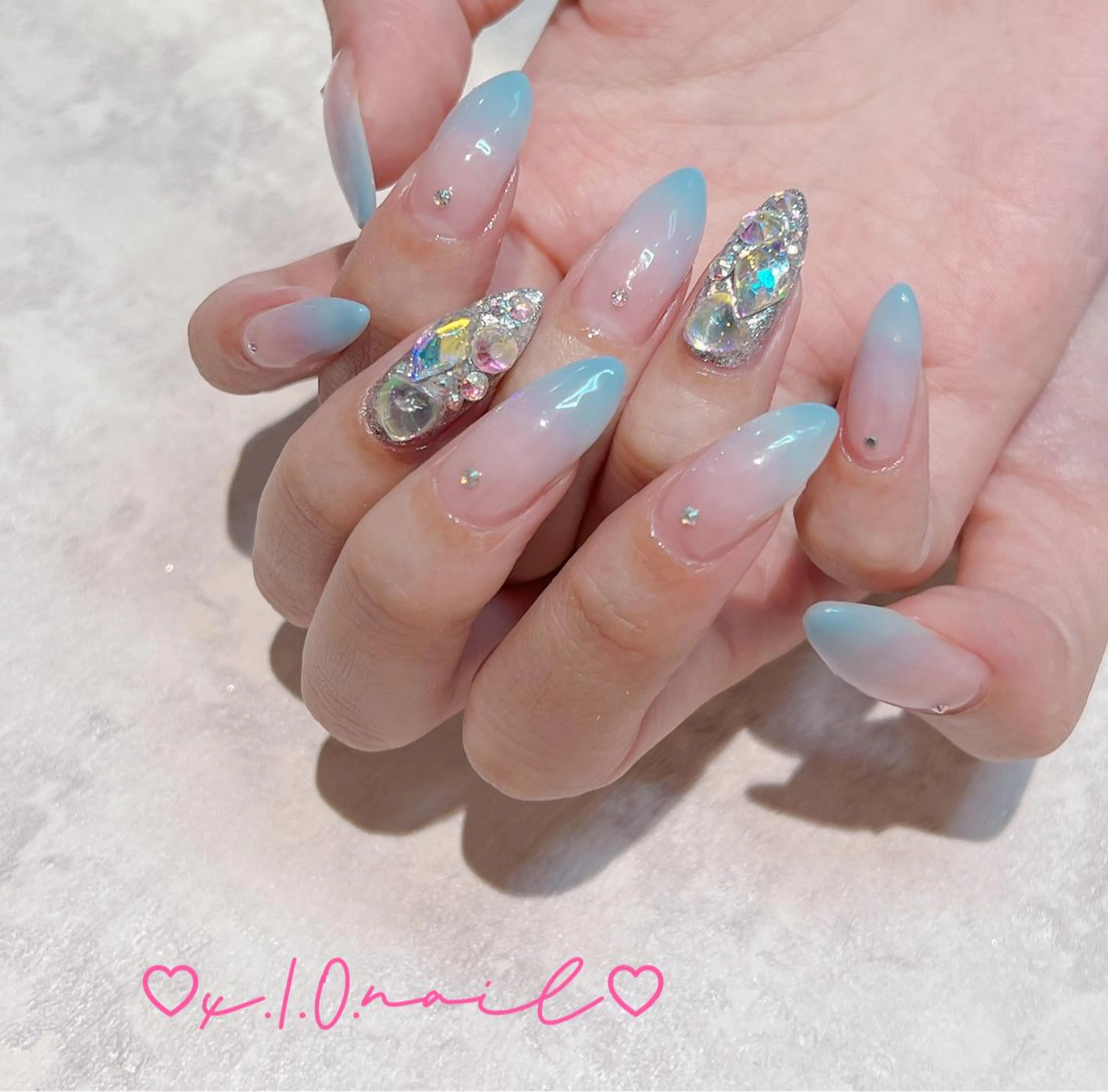 ネイル アニマル柄 アートネイル ニュアンスネイル ネイルチップ ハンドネイル x.1.0.nail ♡Cのネイルデザイン