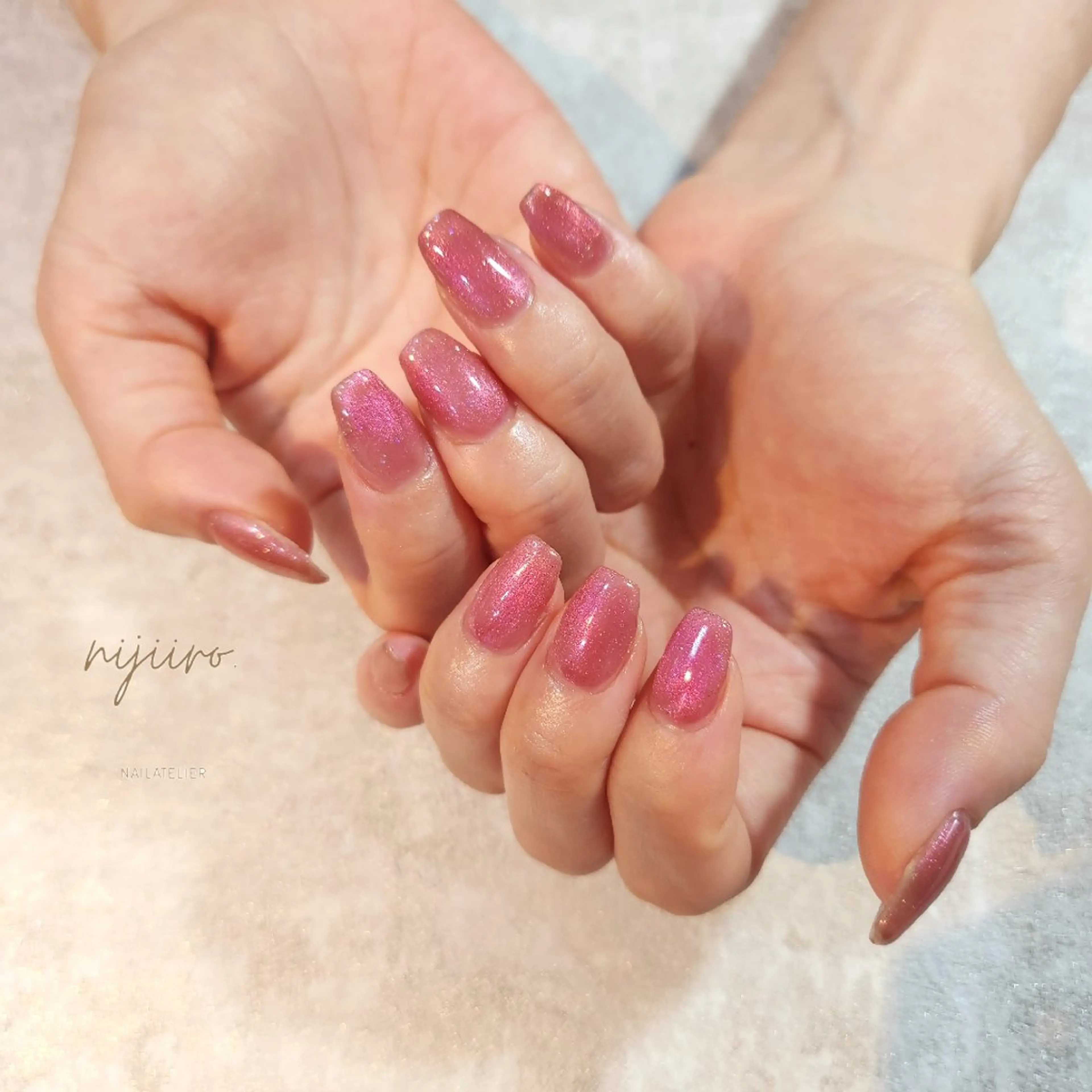 ネイル ハンドネイル nailatelier nijiiro.所属・nijiiro🌈 サトウのネイルデザイン