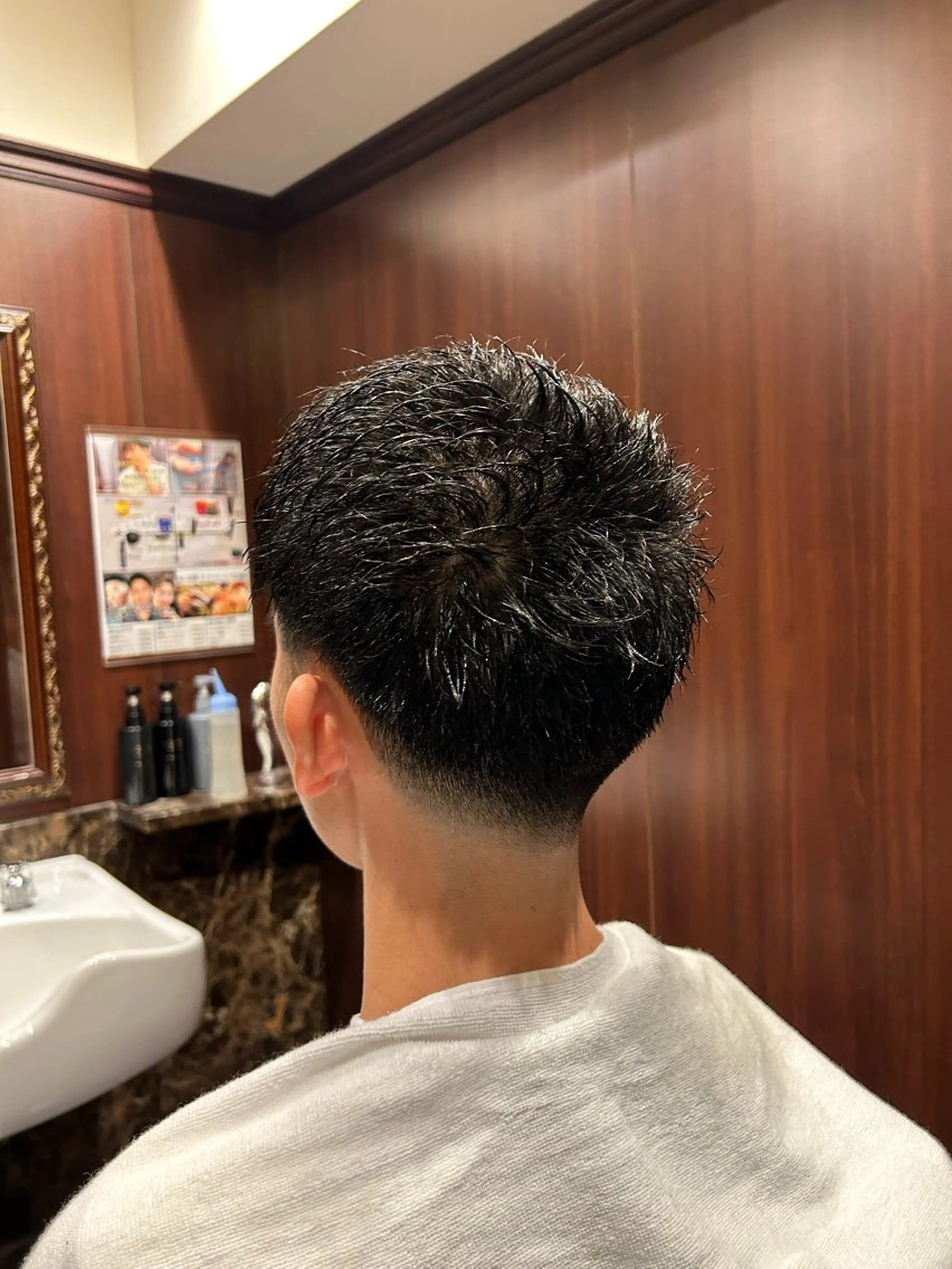 ショート 田場 彪太郎のヘアスタイル