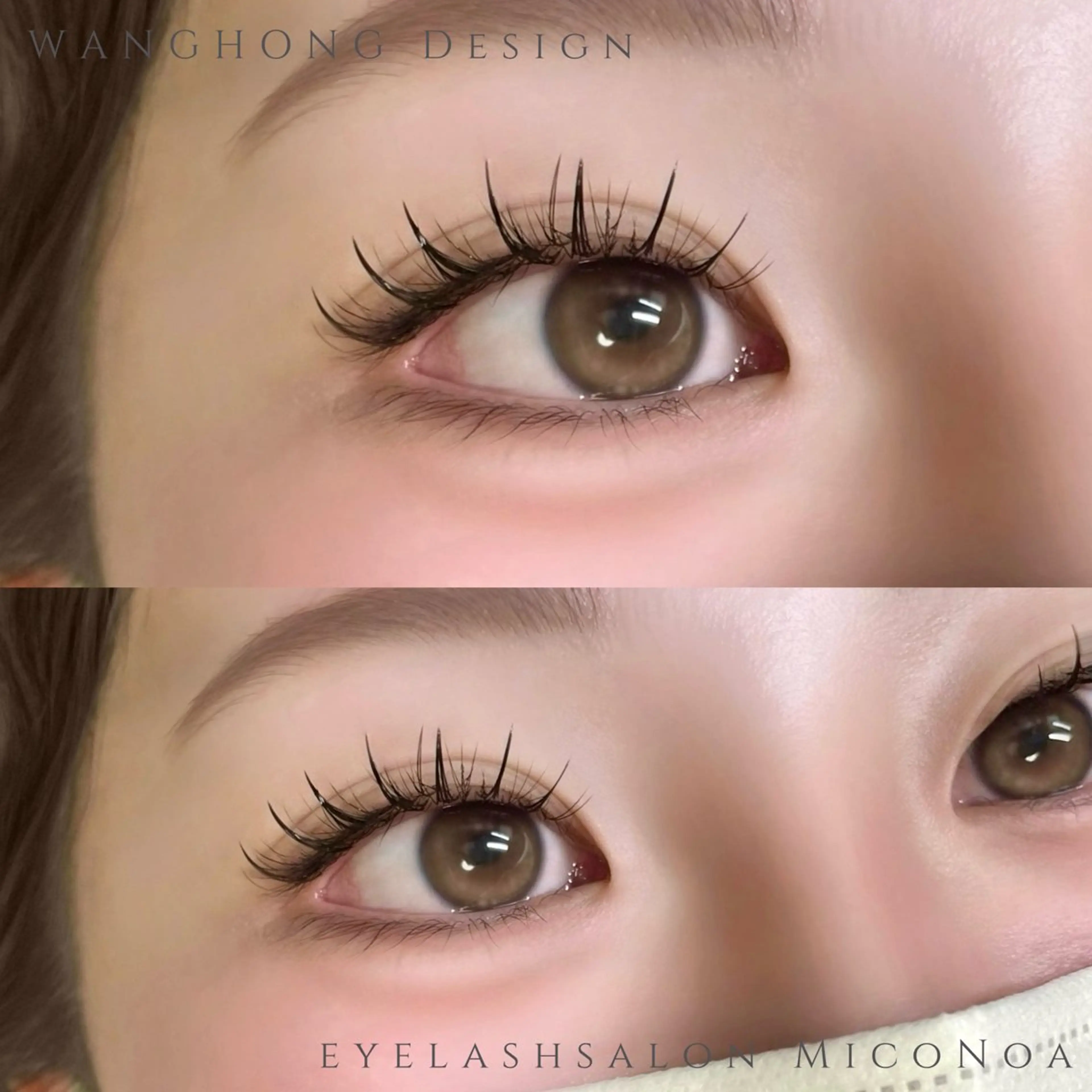 マツエク・マツパ MicoNoa所属・MicoNoa Asamiのマツエク・マツパデザイン