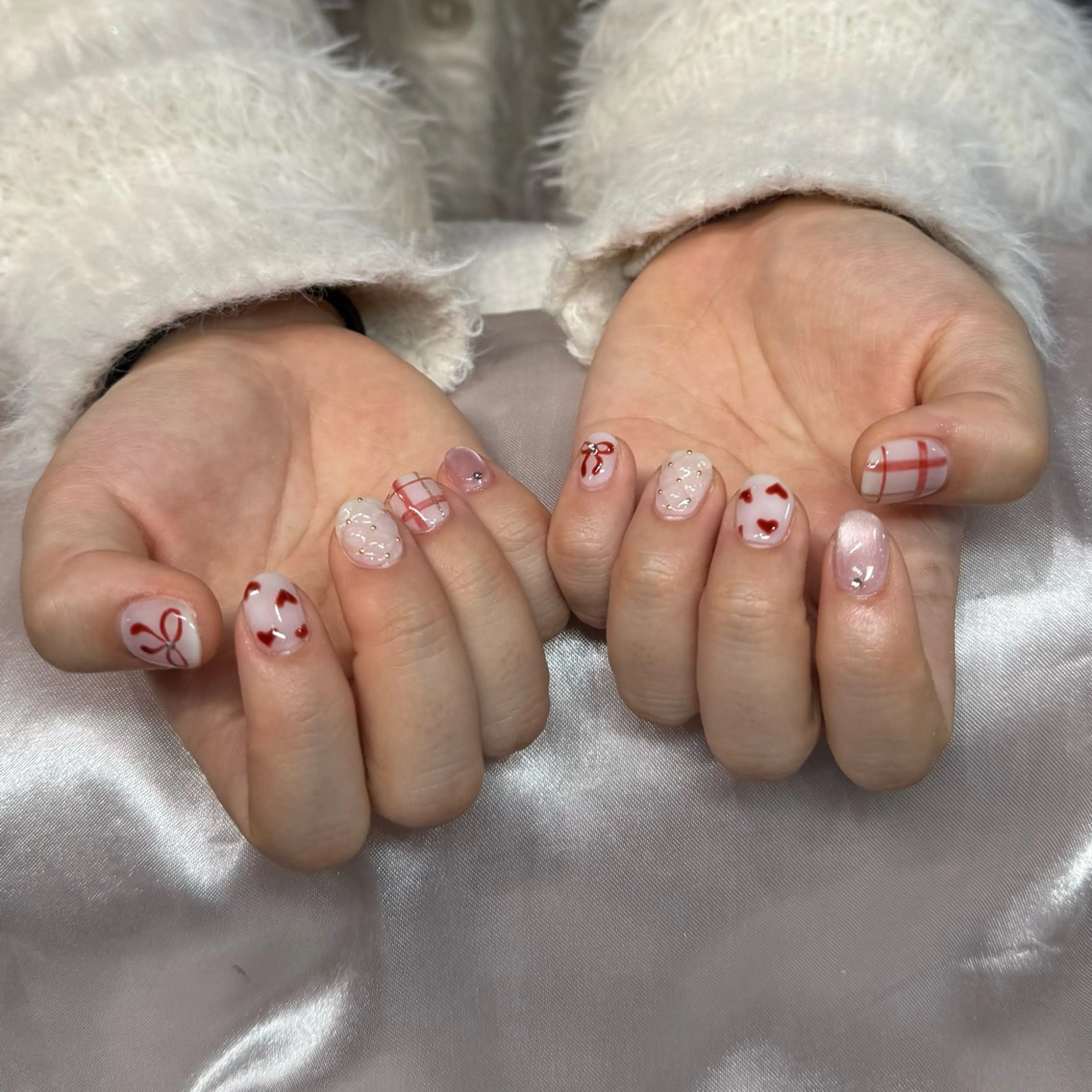 ネイル アートネイル クリアネイル マグネットネイル ぷっくりネイル ハンドネイル Roy心斎橋 ISHIKAWAのネイルデザイン