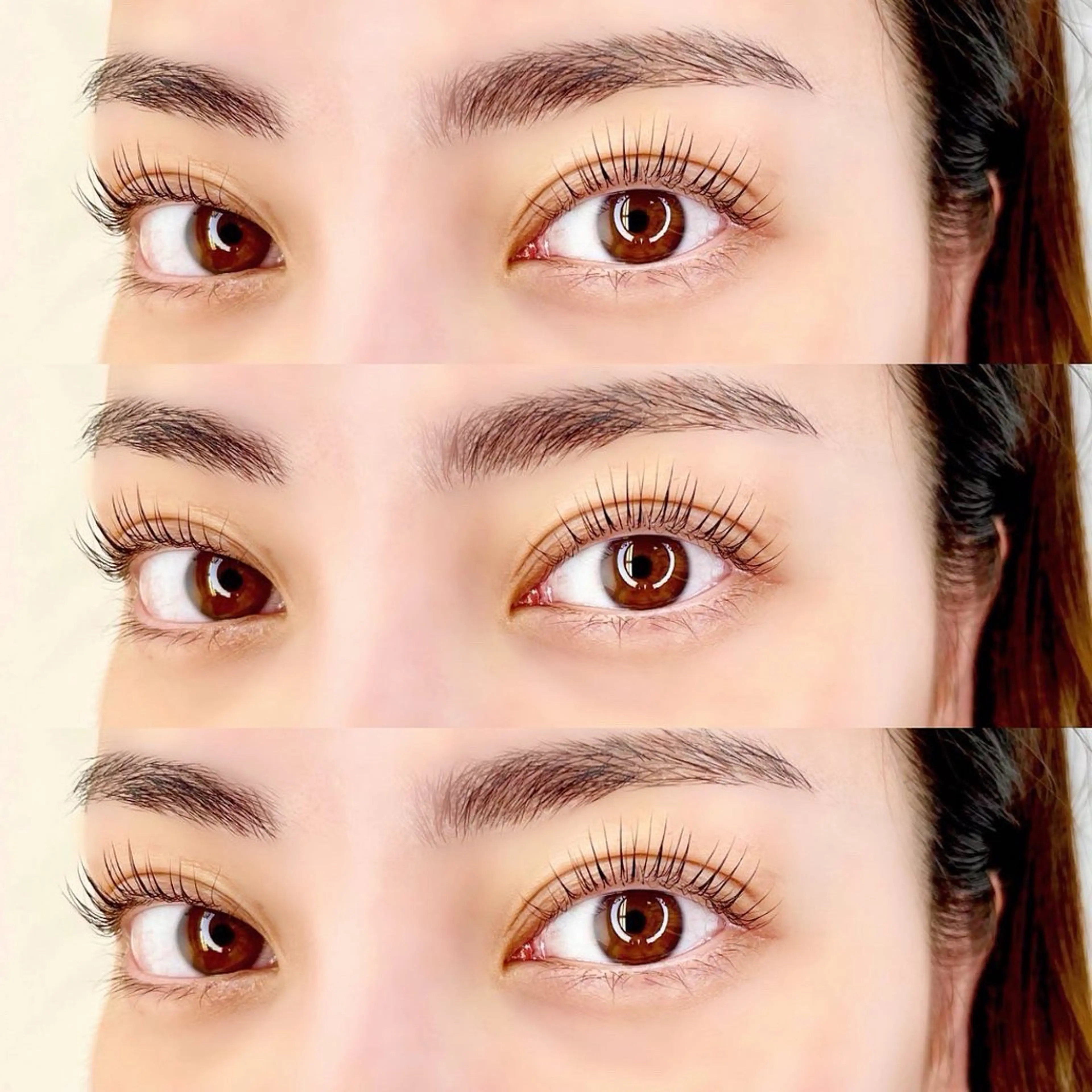 マツエク・マツパ eye＋nano所属・韓国風束感まつ毛🩵 Nozomiの眉毛・アイブロウイメージ