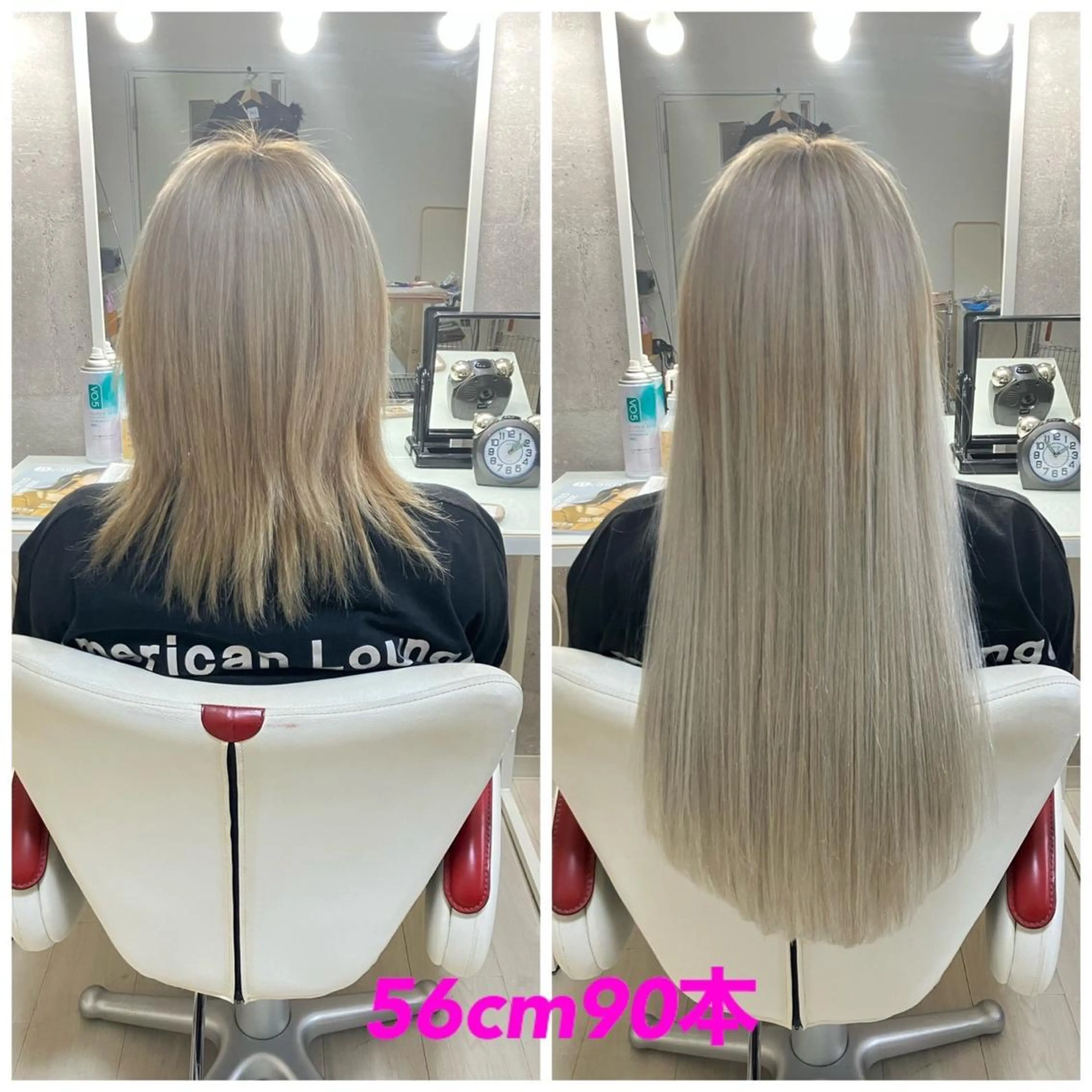 ロング ハイライト エクステ ドレスアップ南草津所属・🫧ドレスアップ 南草津店🫧のヘアスタイル