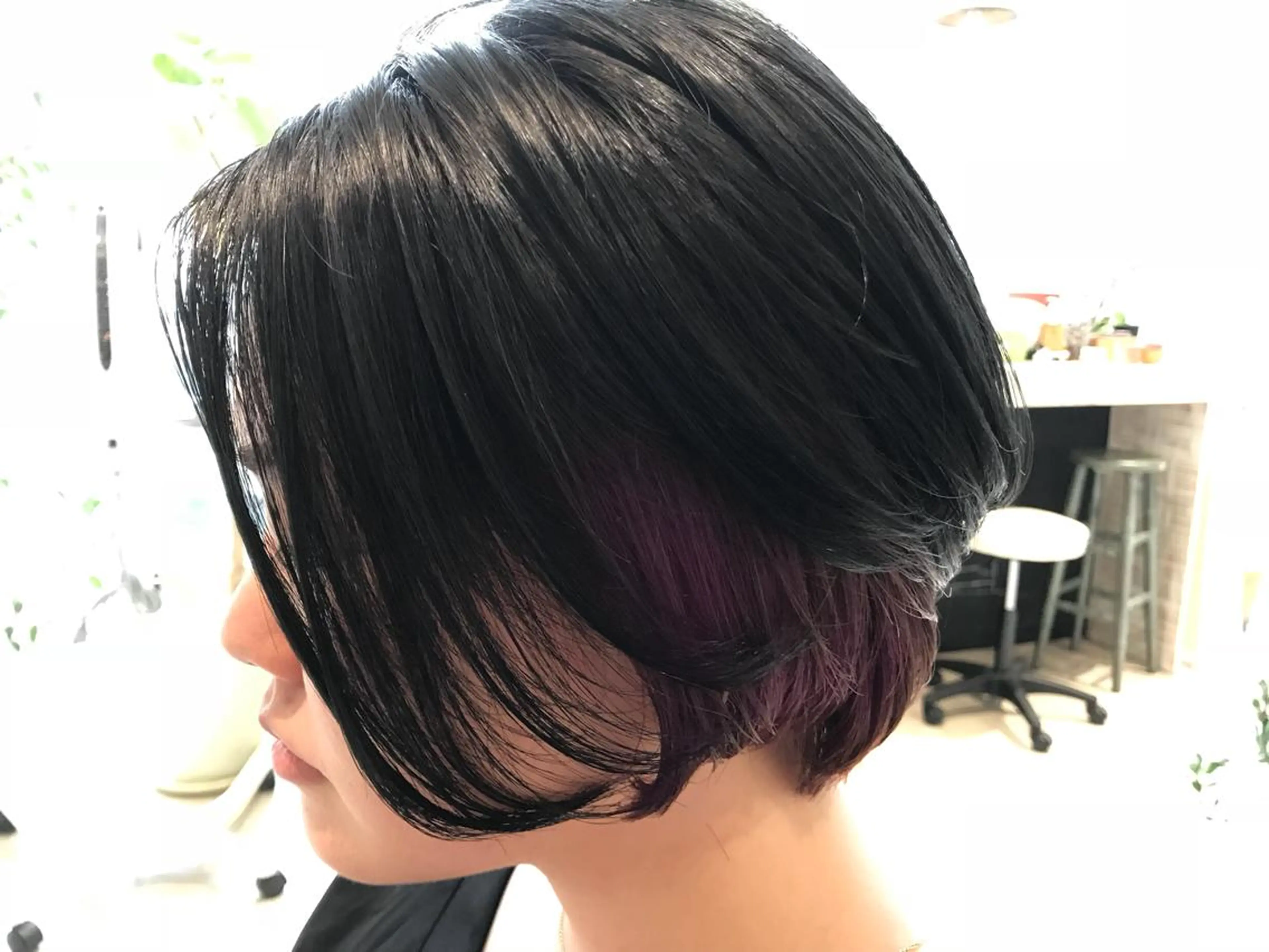 ショート カラー ショートボブ インナーカラー ボブ ショートヘア メンズ指名多数!! SiLO 田島のヘアスタイル