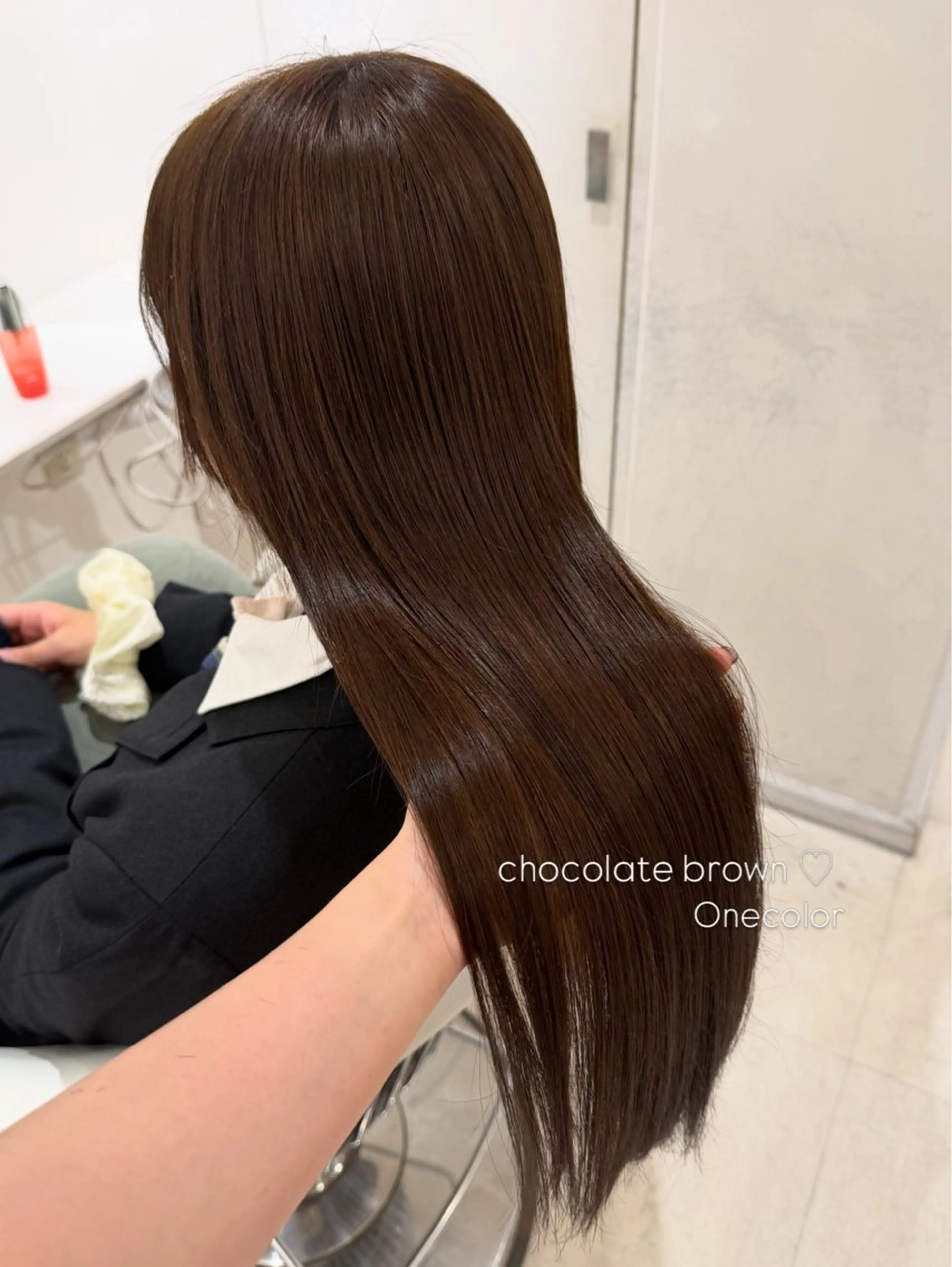 ロング カラー ヘアカラー ParveMix 🩶🫧入江 香名のヘアスタイル