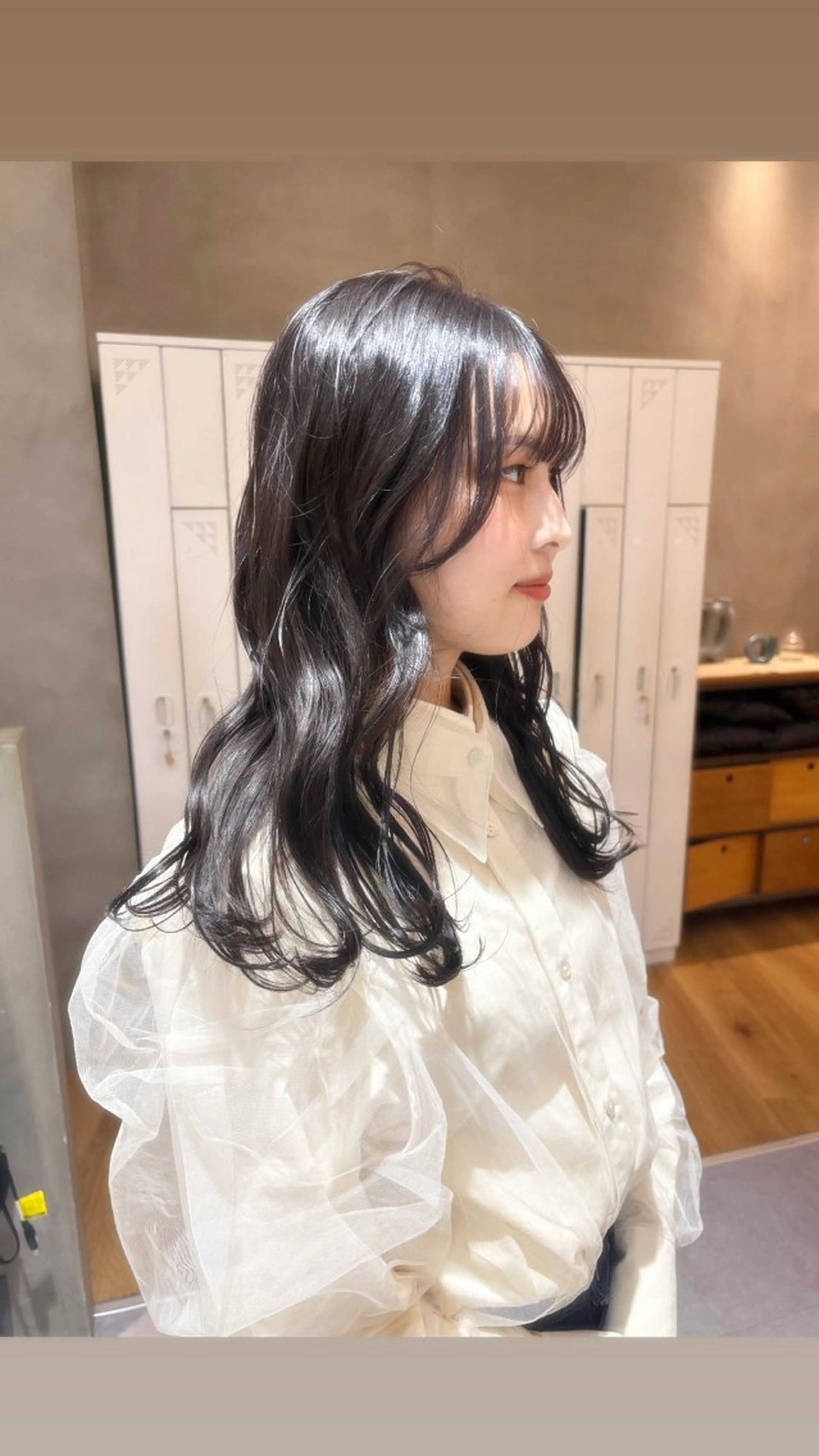 ロング カラー カット ヘアカラー インナーカラー∕ レイヤーカット／ねねのヘアスタイル