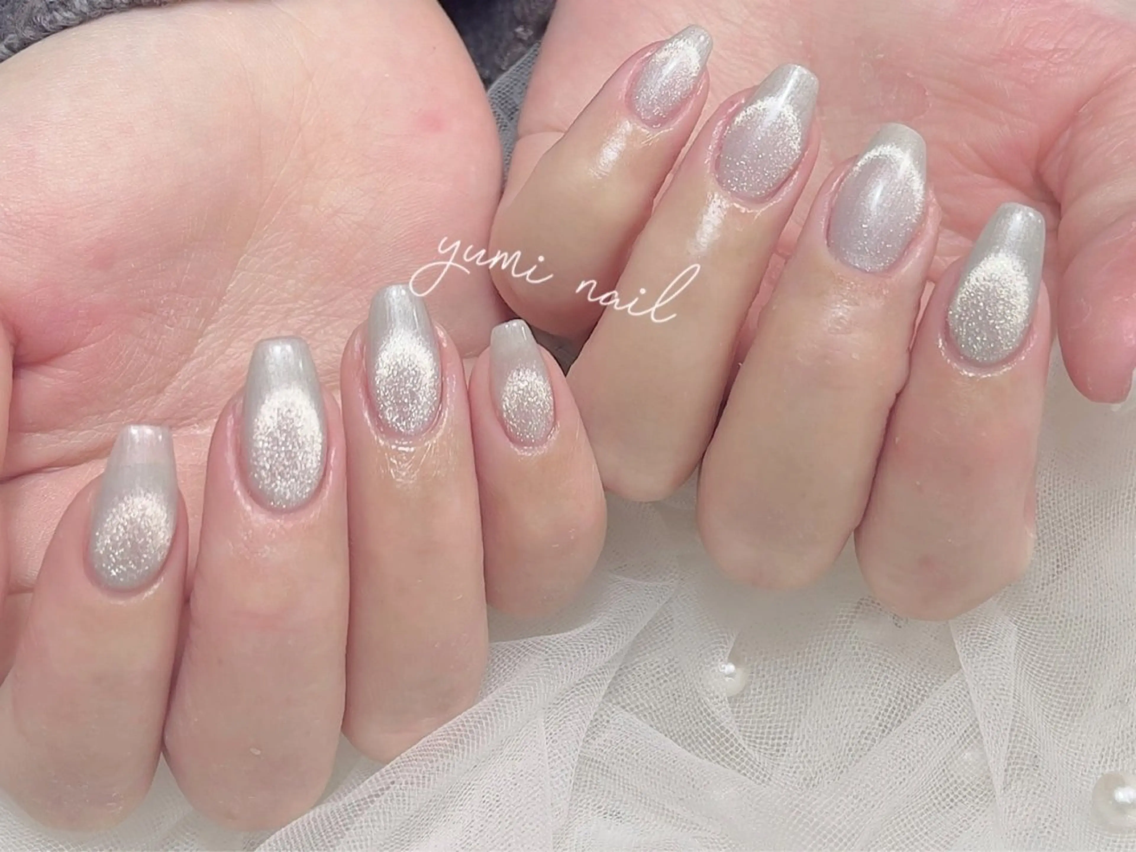 ネイル 𝐲𝐮𝐦𝐢🎀 長さ出しデザイン専門のネイルデザイン