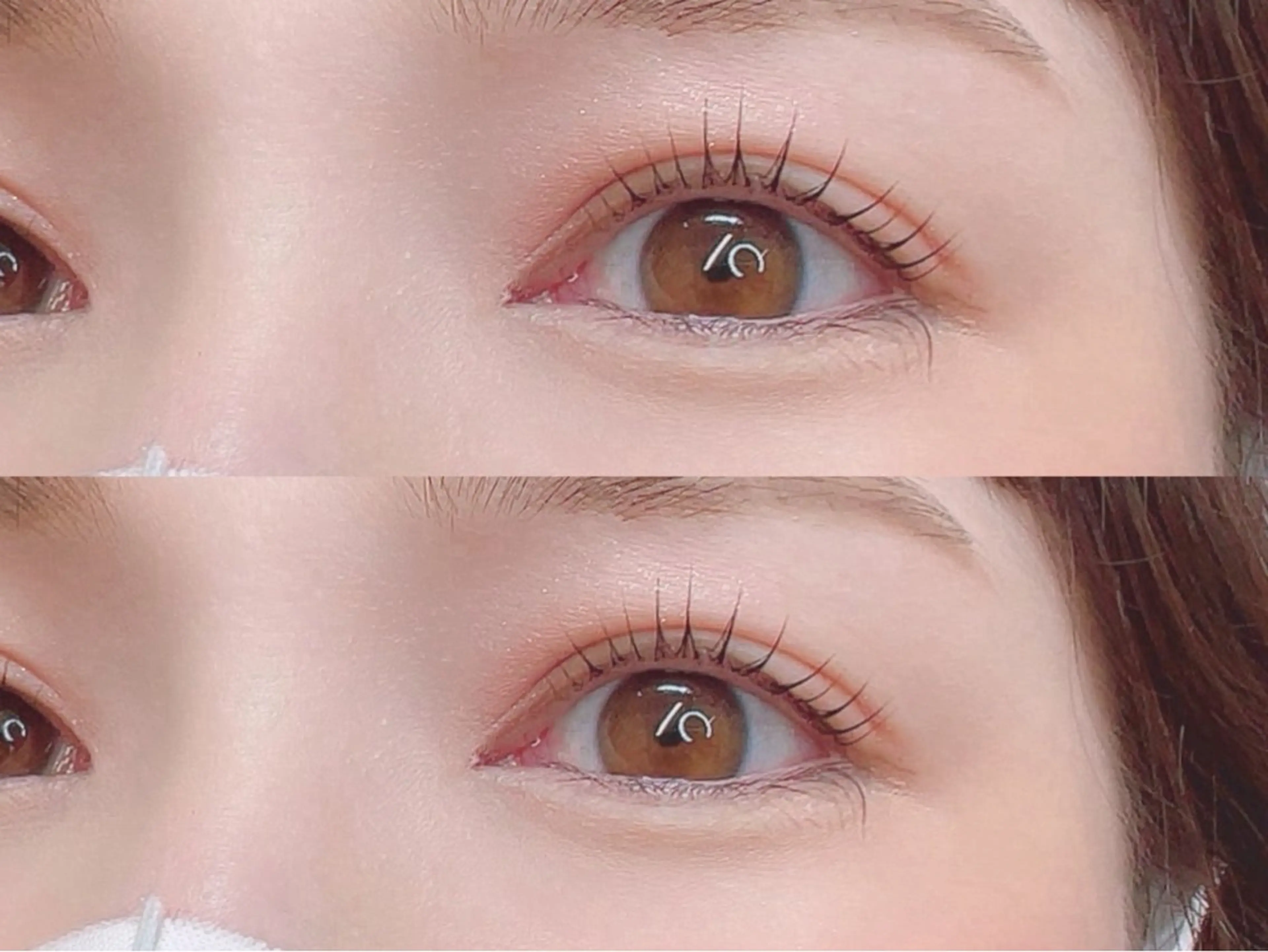 🧡🩹【逆まつげ矯正パーマ】🧡チクチク解消！視界スッキリぱっちり目👀　コーティング付きの写真