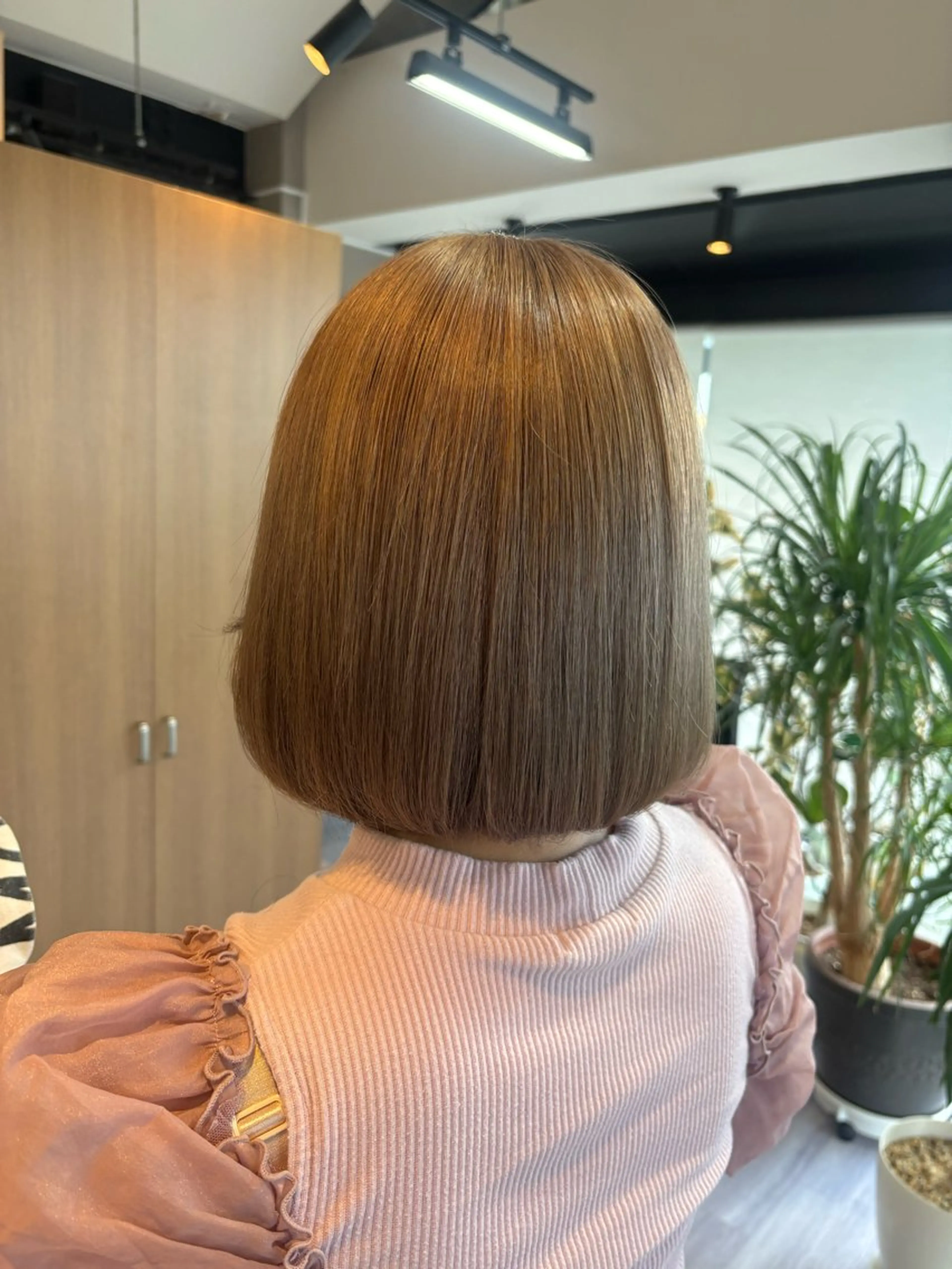 ミディアム arika ninaのヘアスタイル