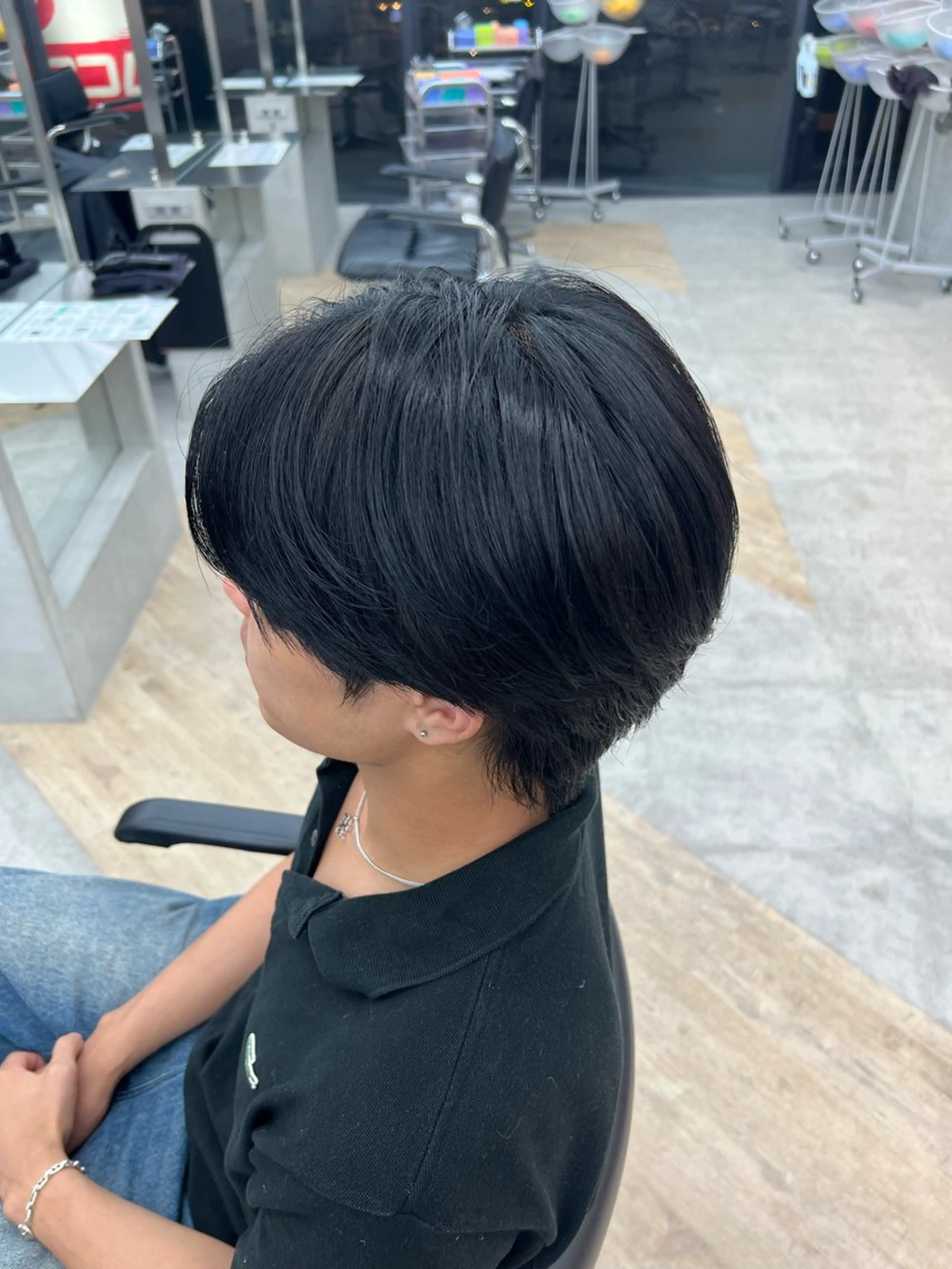 カラー メンズ 🌀toa/波巻き✨ /メンズパーマ／栄のヘアスタイル