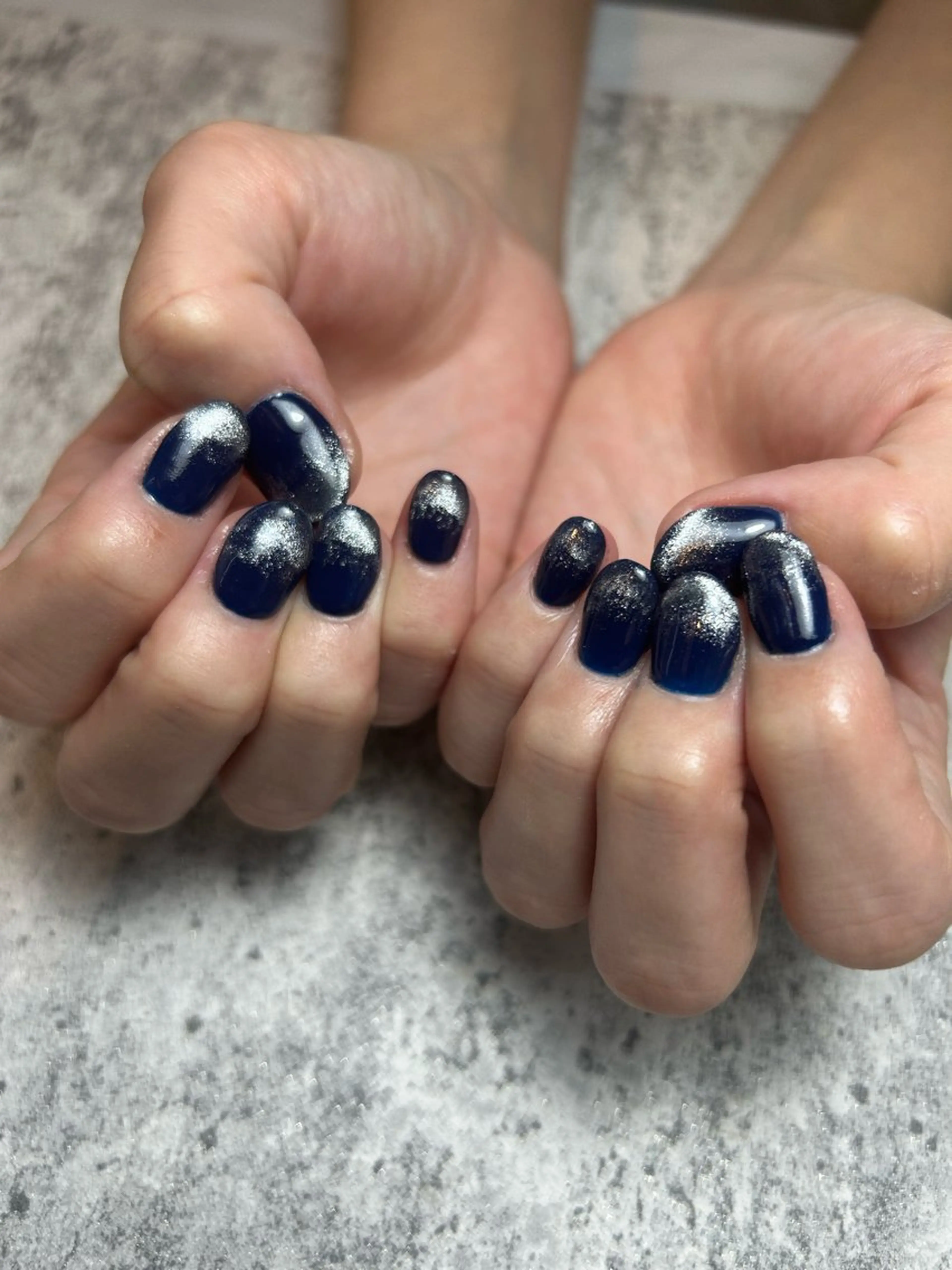 ネイル ワンカラーネイル 東十条muumii ネイルまつ毛のネイルデザイン