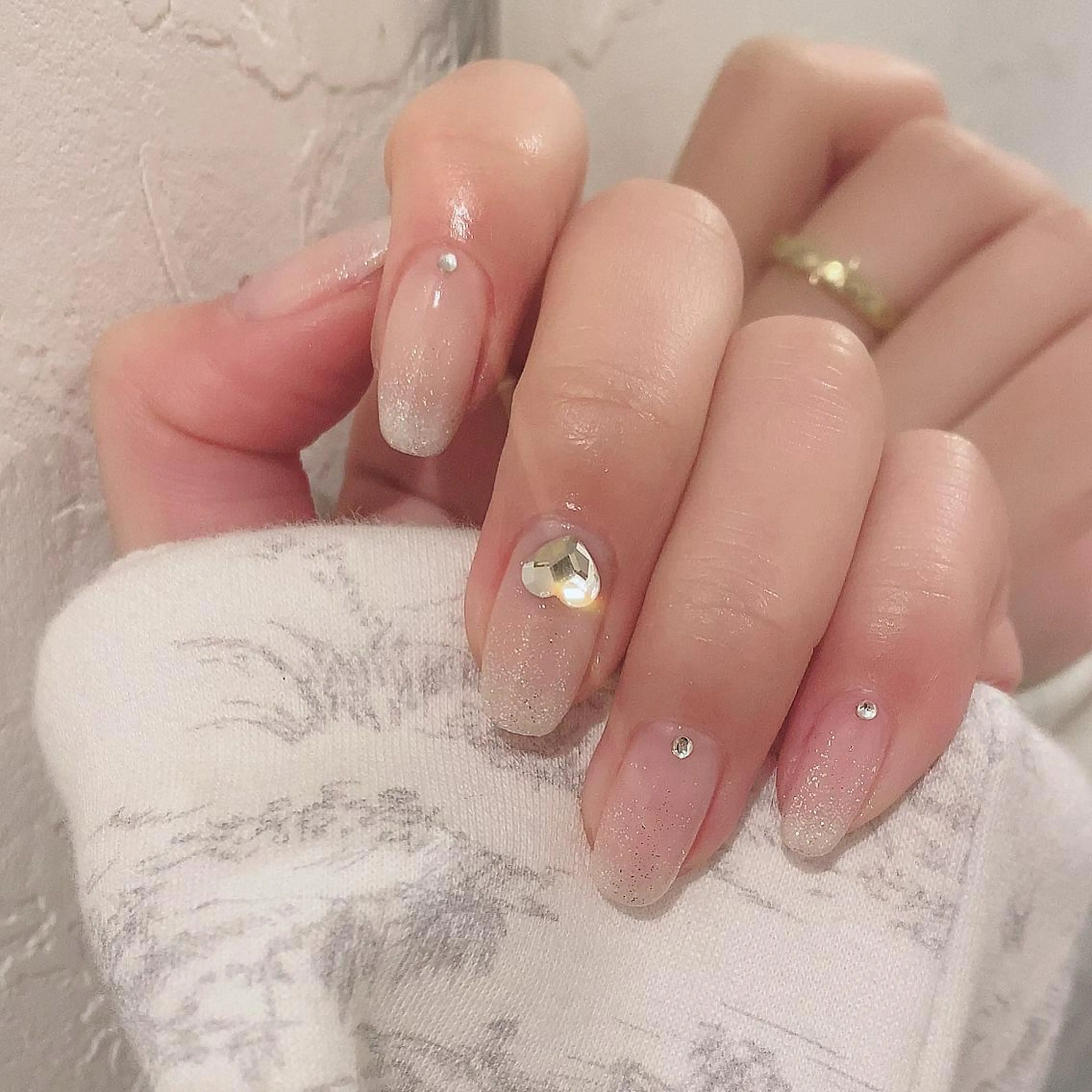ネイル ハンドネイル 西大分S.Nail 𓏲⋆🪸.⋆⸜🫧のネイルデザイン