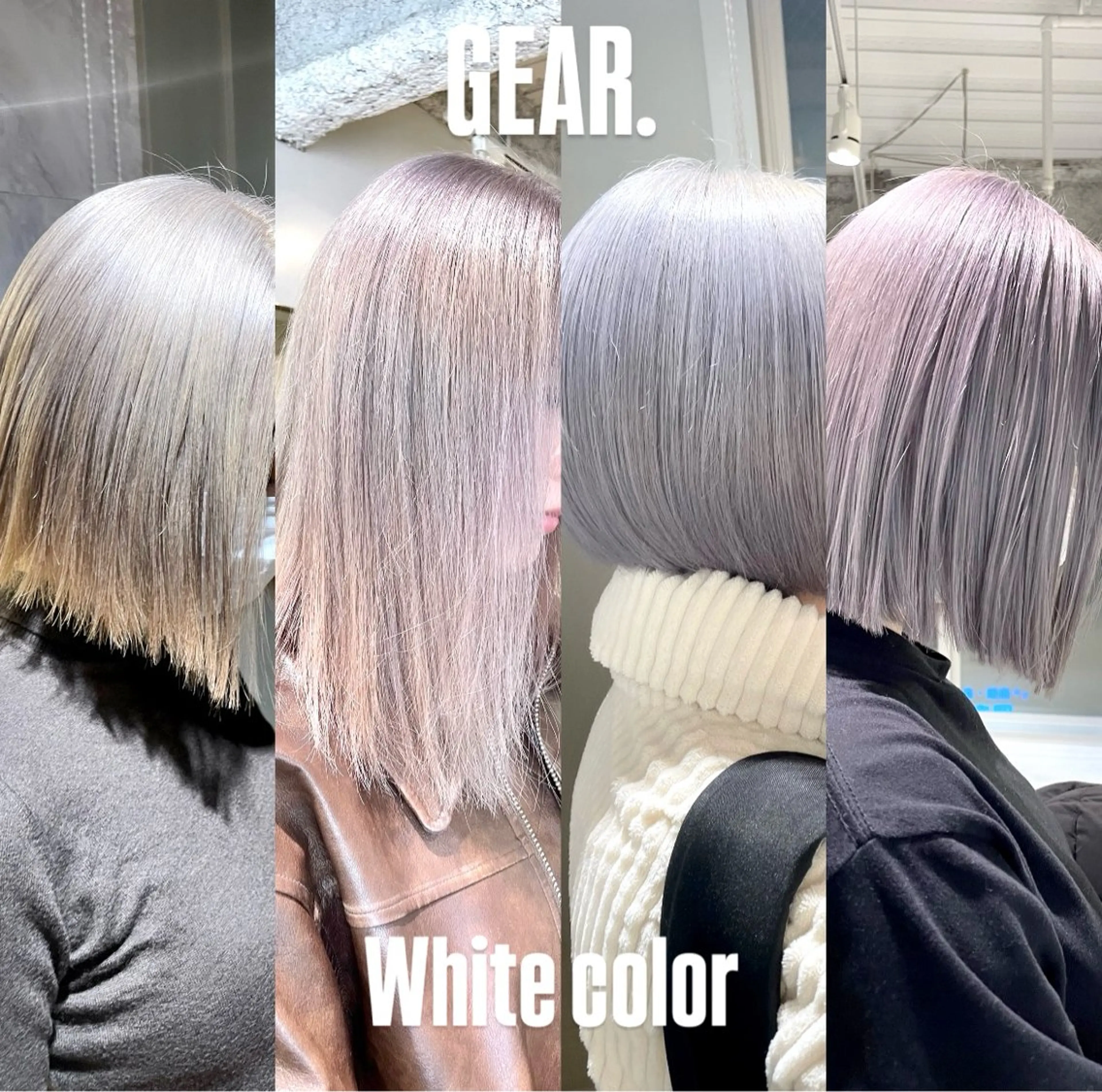 ミディアム カラー ヘアアレンジ ブリーチ ケアブリーチ ダブルカラー ヘアカラー トリートメント 🎗秋山勇/ GEAR.代表のヘアスタイル