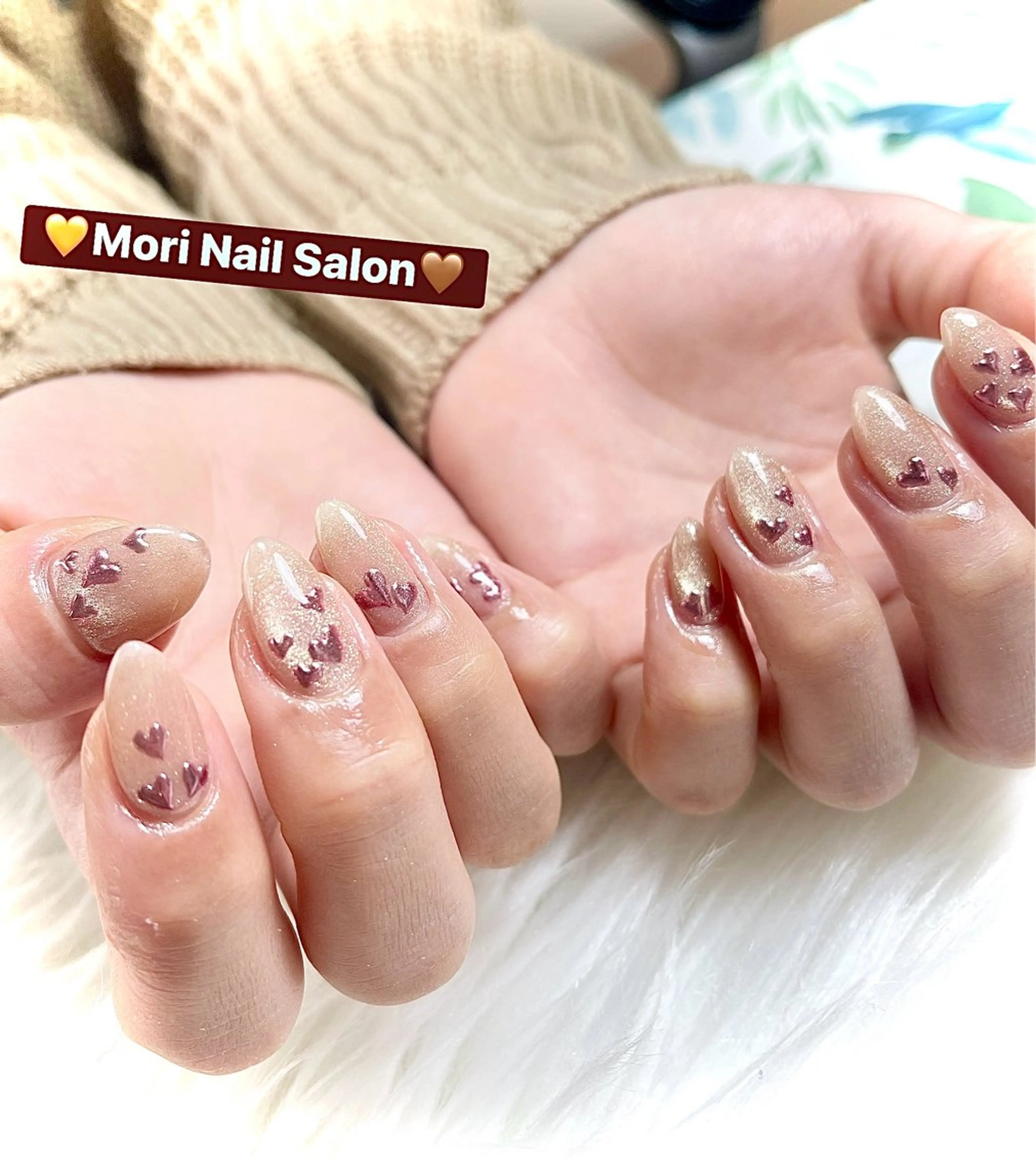 ネイル ハンドネイル MORI ネイル SALONのネイルデザイン