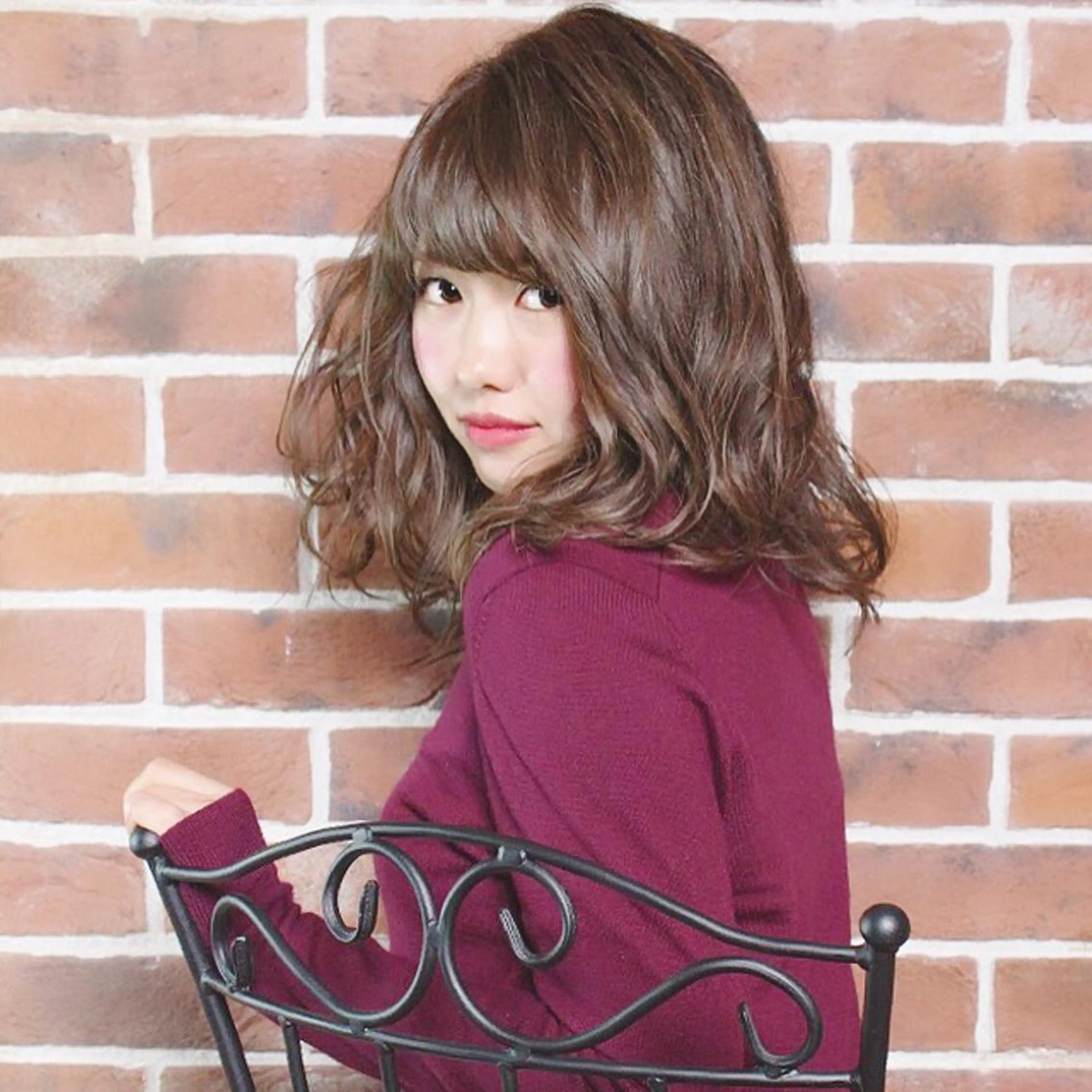 ミディアム セミロング カラー 🤲ヘッドスパ🤲 たにぐちあつし🤲のヘアスタイル