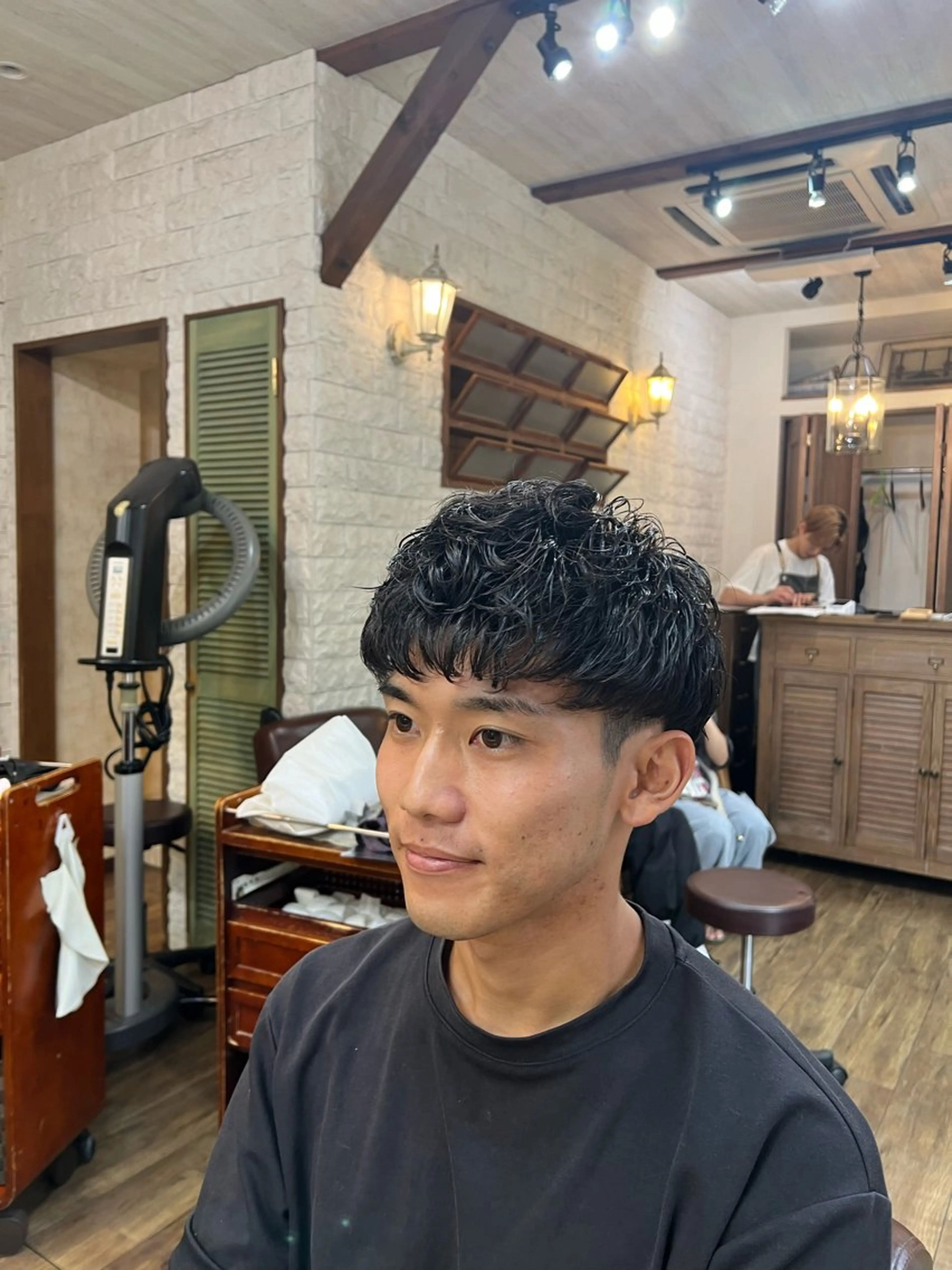 メンズ カット パーマ at’LAV by Belle所属・【Belle】 MIYUKO🤎のヘアスタイル