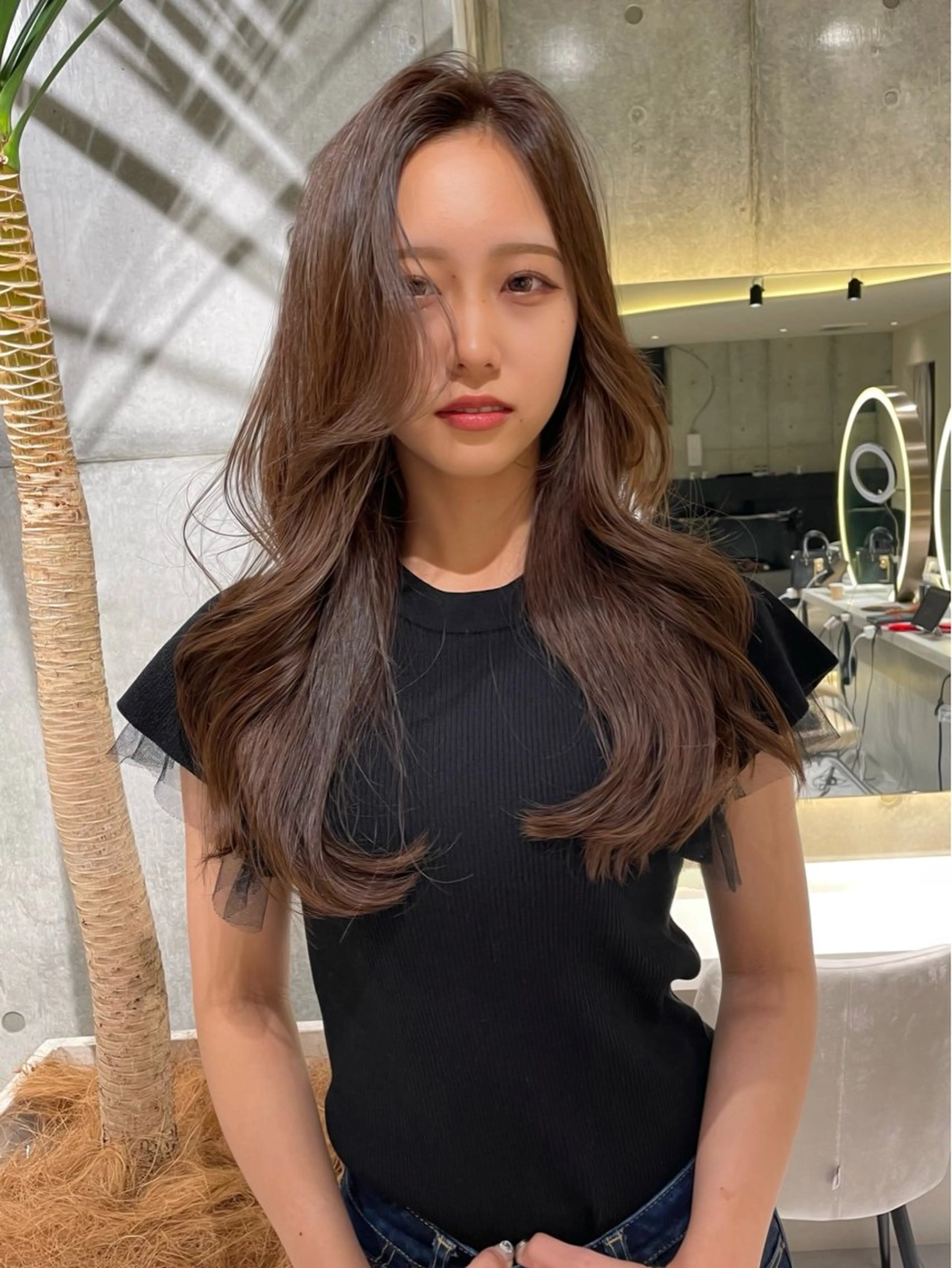 ロング カラー カット ヘアカラー トリートメント 《髪質改善✖️オリー ブ🧸》小嶋拓也のヘアスタイル